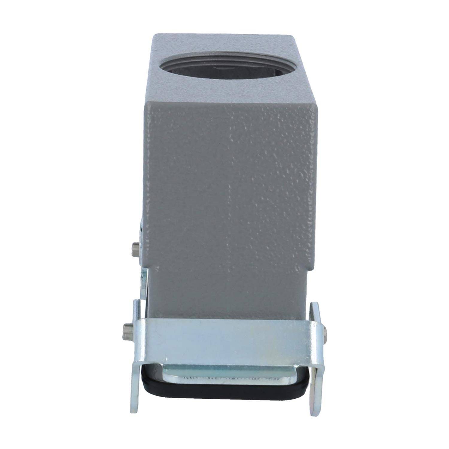 04301240766 HARTING Han 24B Kupplungsgehäuse hoch, 1xM40 gerader Kabelabgang, mit 2 Querbügeln Verschraubung M40