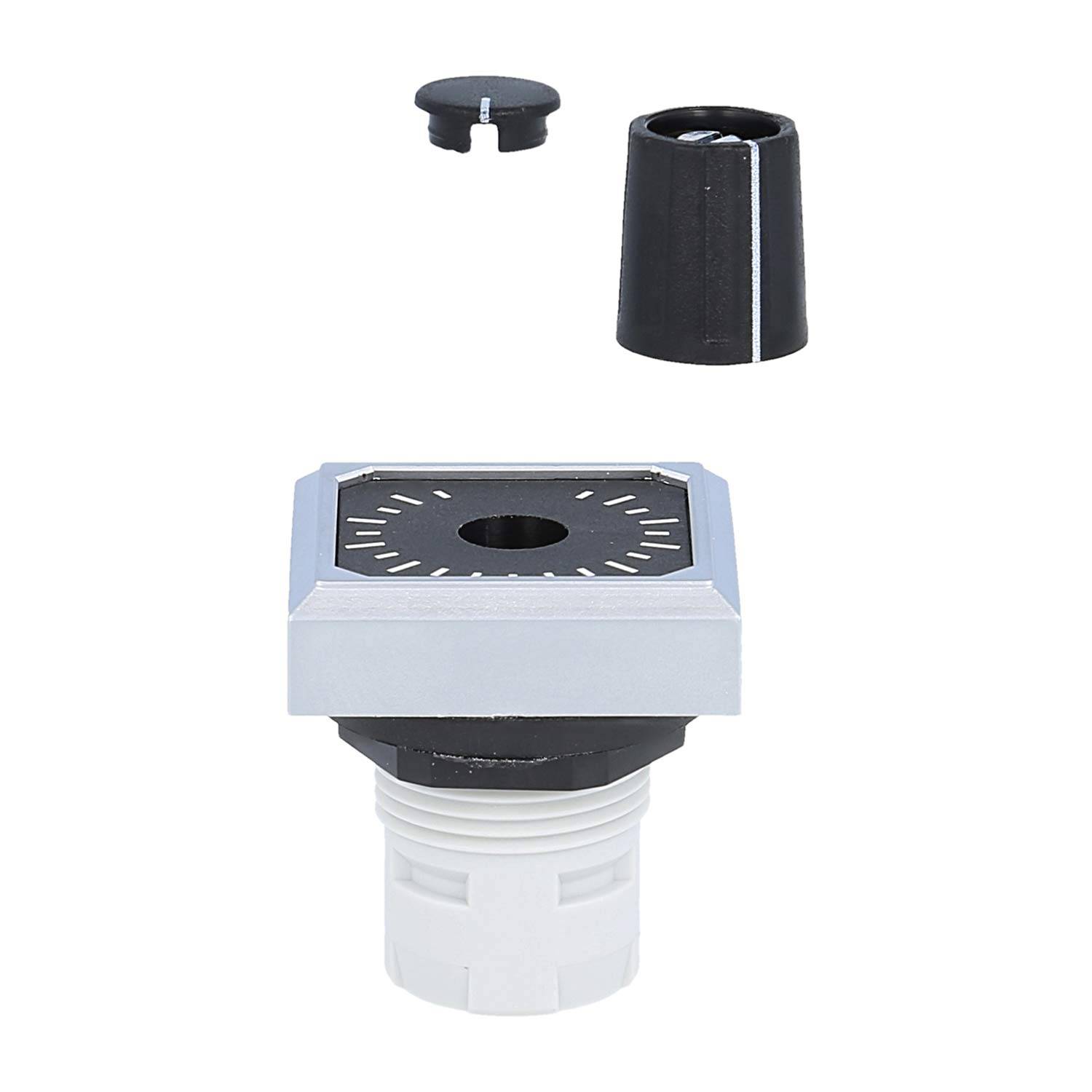 OKRM Georg Schlegel Potentiometer-Antrieb quadratisch, OKTRON Beleuchtbar: Nein Beschriftbar: Nein - 1Stück