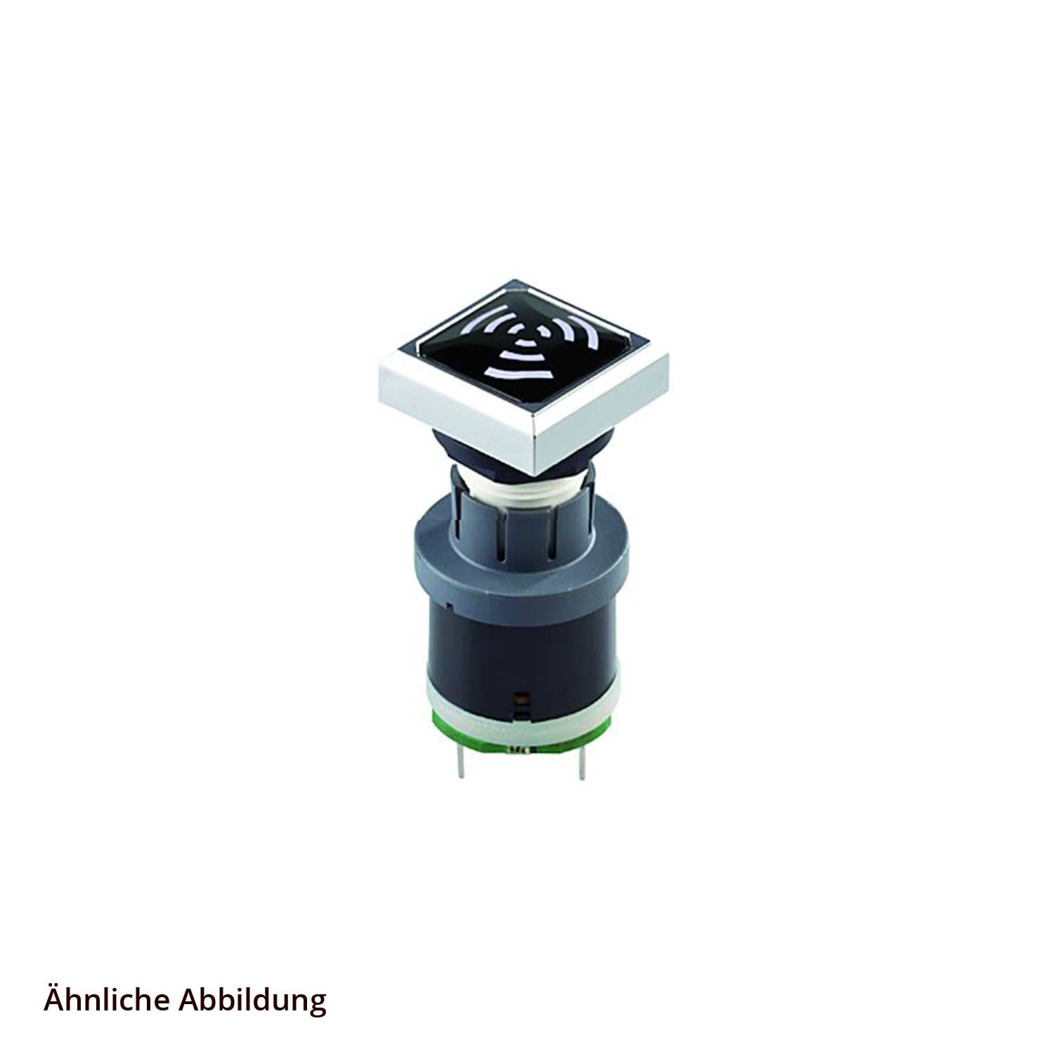 OKNMSG+SGI-24V Georg Schlegel Akustischer Signalgeber, Intervall quadratisch, OKTRON Flachstecker 2,8mm x 0,8mm -