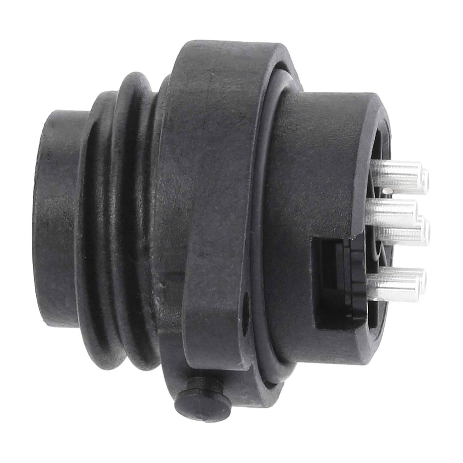 C01630C00610012 Amphenol RD24-GSG Gerätesteckverbinder gerade Stift Lötanschluss, Polzahl 6+PE Vorderwand - 1Stück