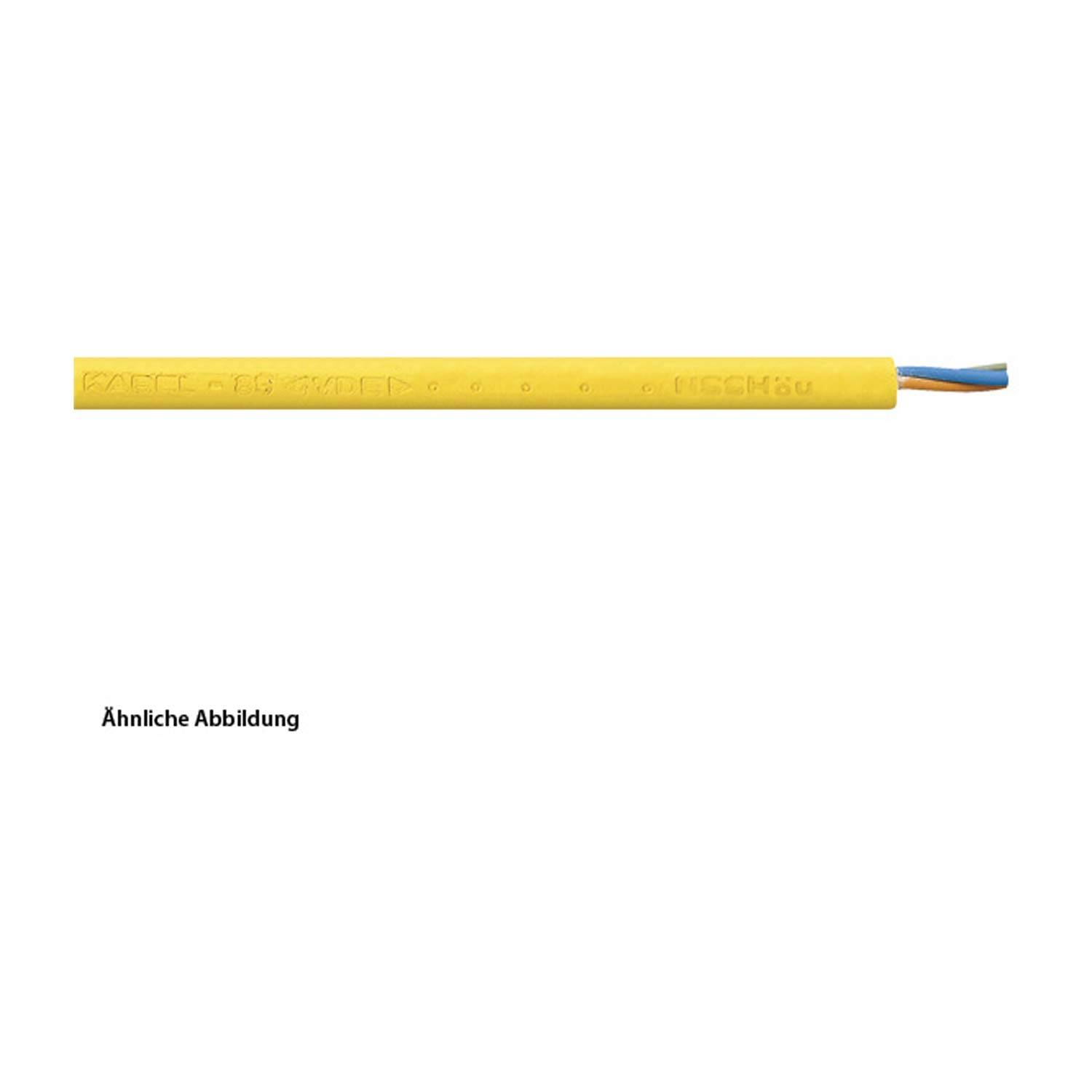 38039 HELU KABEL NSSHÖU-J 10G1,5mm² schwere Gummischlauchleitung AD 22,0mm Nennspannung Uo/U 600V/1000V - 1Meter