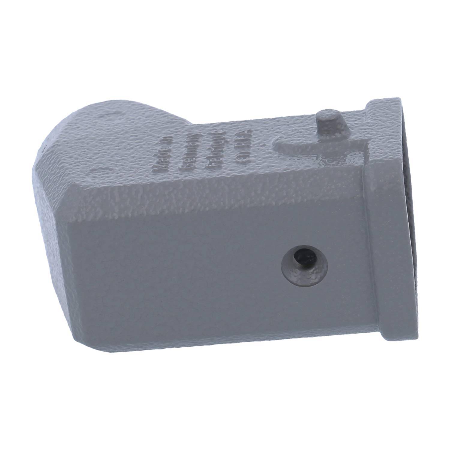 05200031642 HARTING Han 3A Tüllengehäuse mit eingeklebter Dichtung, 1xM16 seitlicher Kabelabgang, für 1 Bügel (am