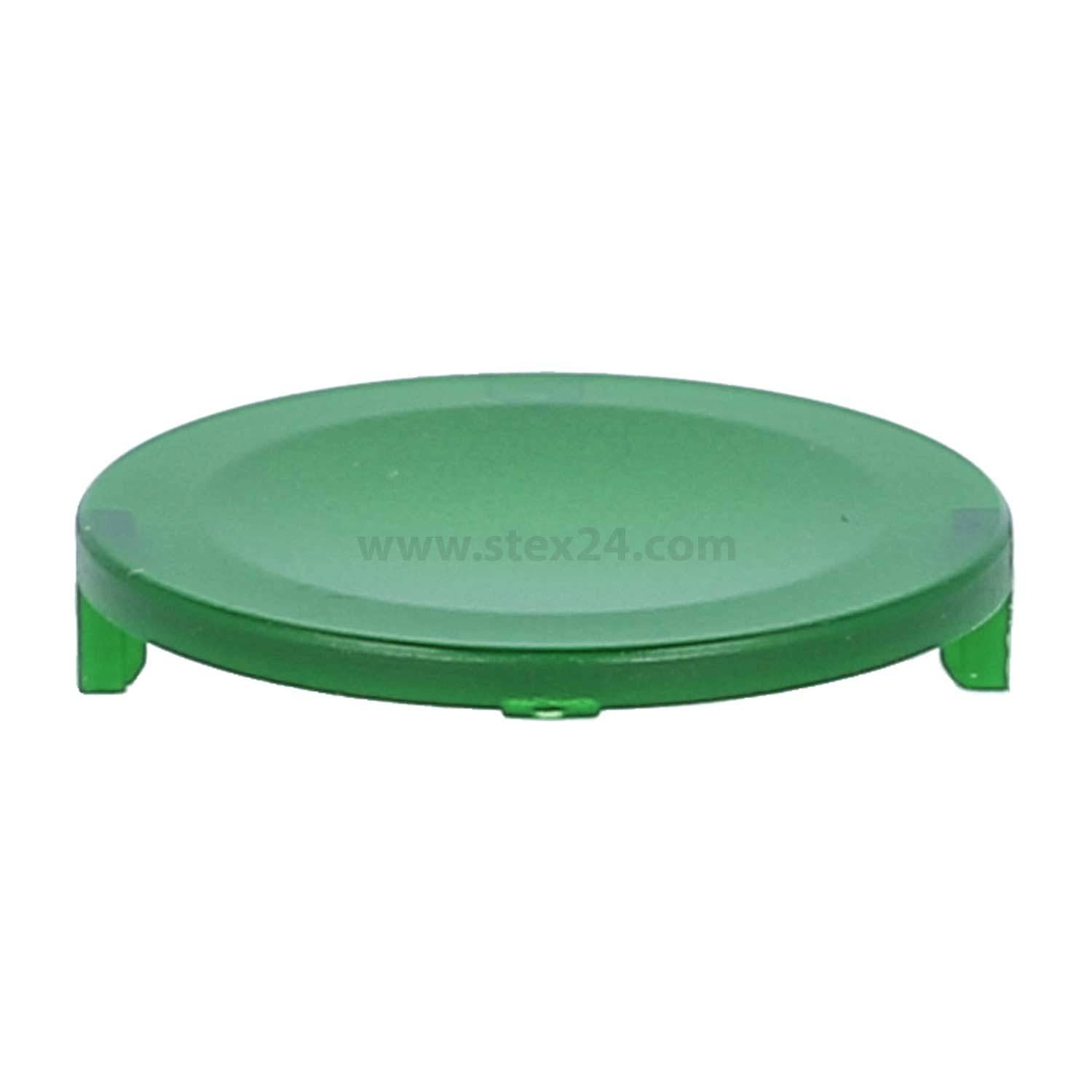 T20DGN Georg Schlegel Tasterkappe, konkav transparent Farbe grün Ausführung beschreib- und beleuchtbar - 1Stück