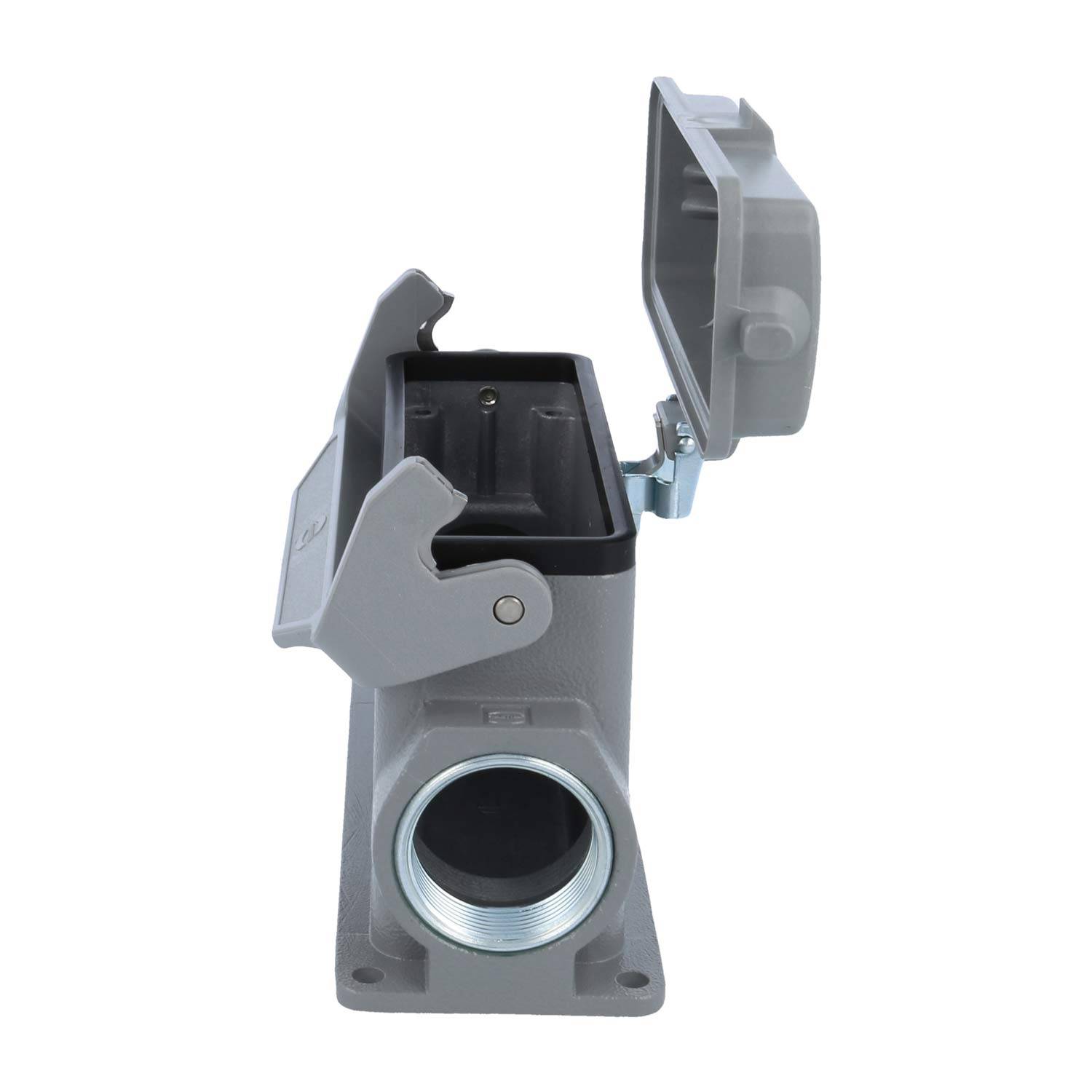 05300240268 HARTING Han 24B Sockelgehäuse hoch, 1xM32 seitlicher Kabelabgang, mit 1 Längsbügel mit Schutzkappe