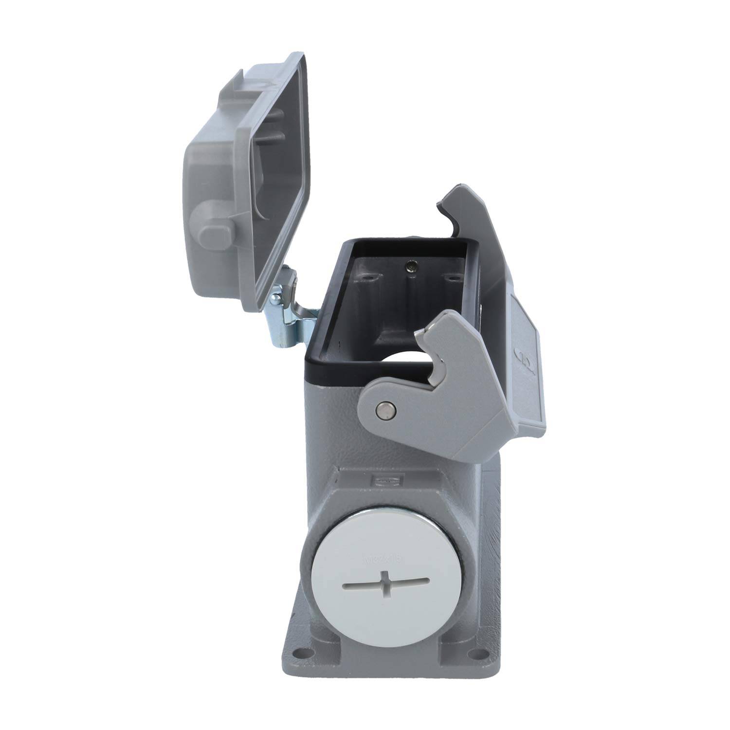 05300240268 HARTING Han 24B Sockelgehäuse hoch, 1xM32 seitlicher Kabelabgang, mit 1 Längsbügel mit Schutzkappe