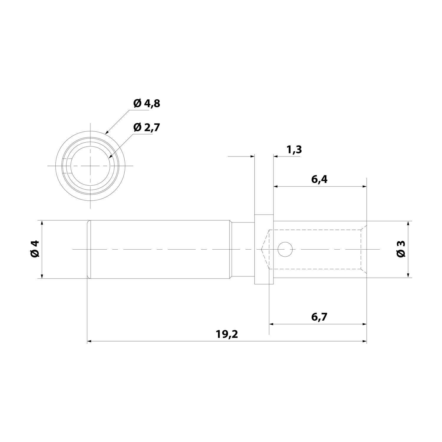 AT62-203-12141 Amphenol AS-KF 101 Crimpkontakt Kontaktbuchse (F) 2,5mm² - 4mm² AWG14 - AWG12 silber Werkstoff