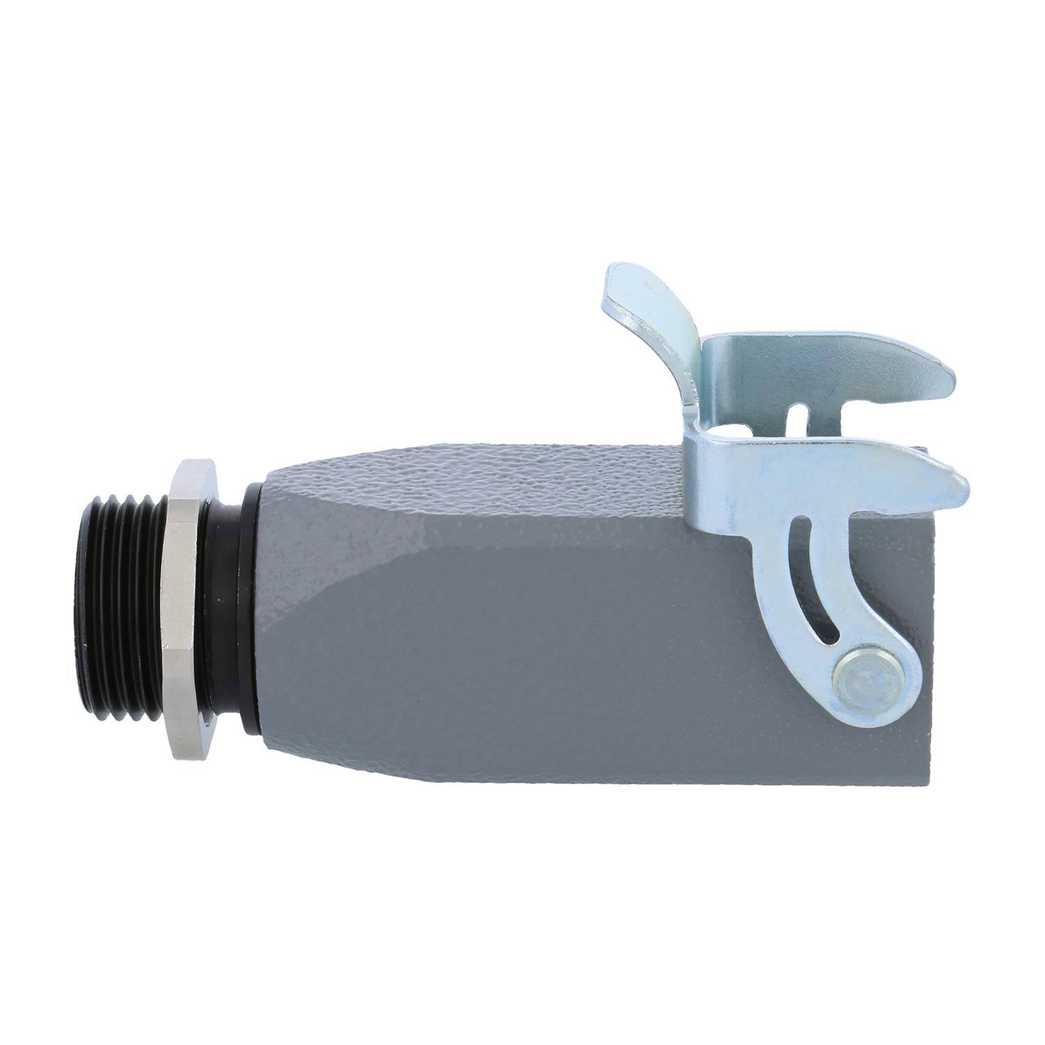 05200030130 HARTING Han 3A Einschraubgehäuse lang, 1xM20 gerader Kabelabgang, mit 1 Bügel 1 Sicherheitsbügel Metall -