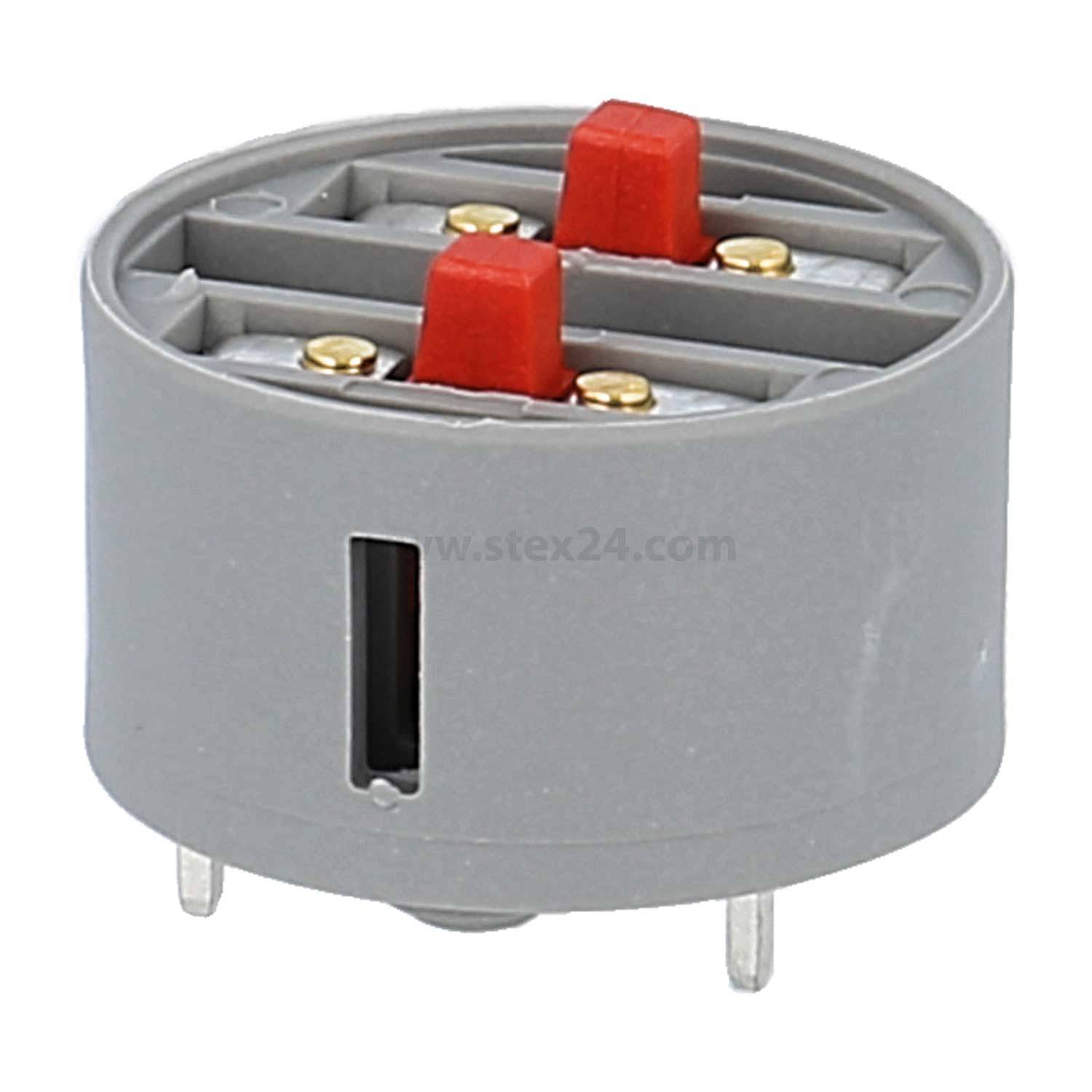 PTSOO_AU Georg Schlegel Tastkontaktgeber, 2Ö Kontaktgeber PT Printanschluss - 1Stück