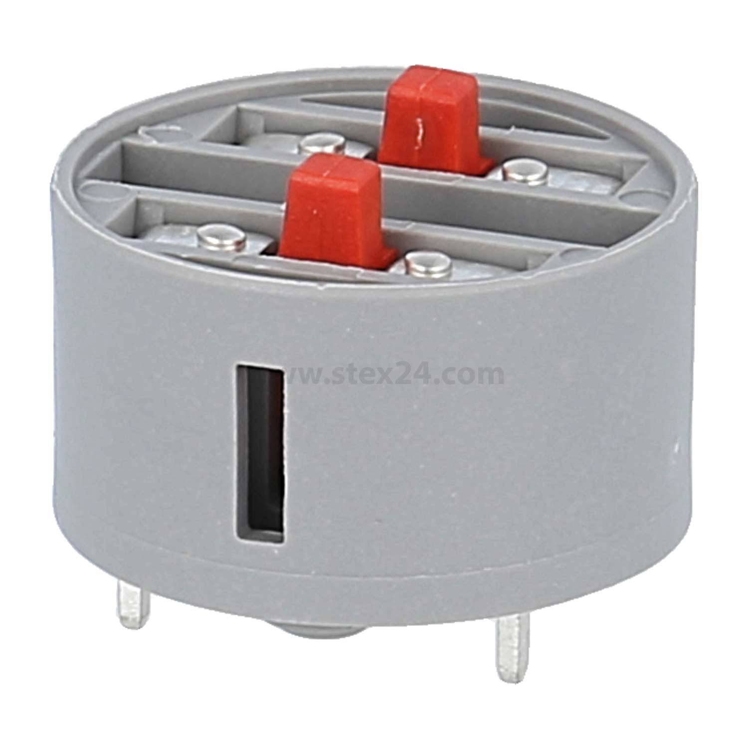 PTSOO Georg Schlegel Tastkontaktgeber, 2Ö Kontaktgeber PT Printanschluss - 1Stück