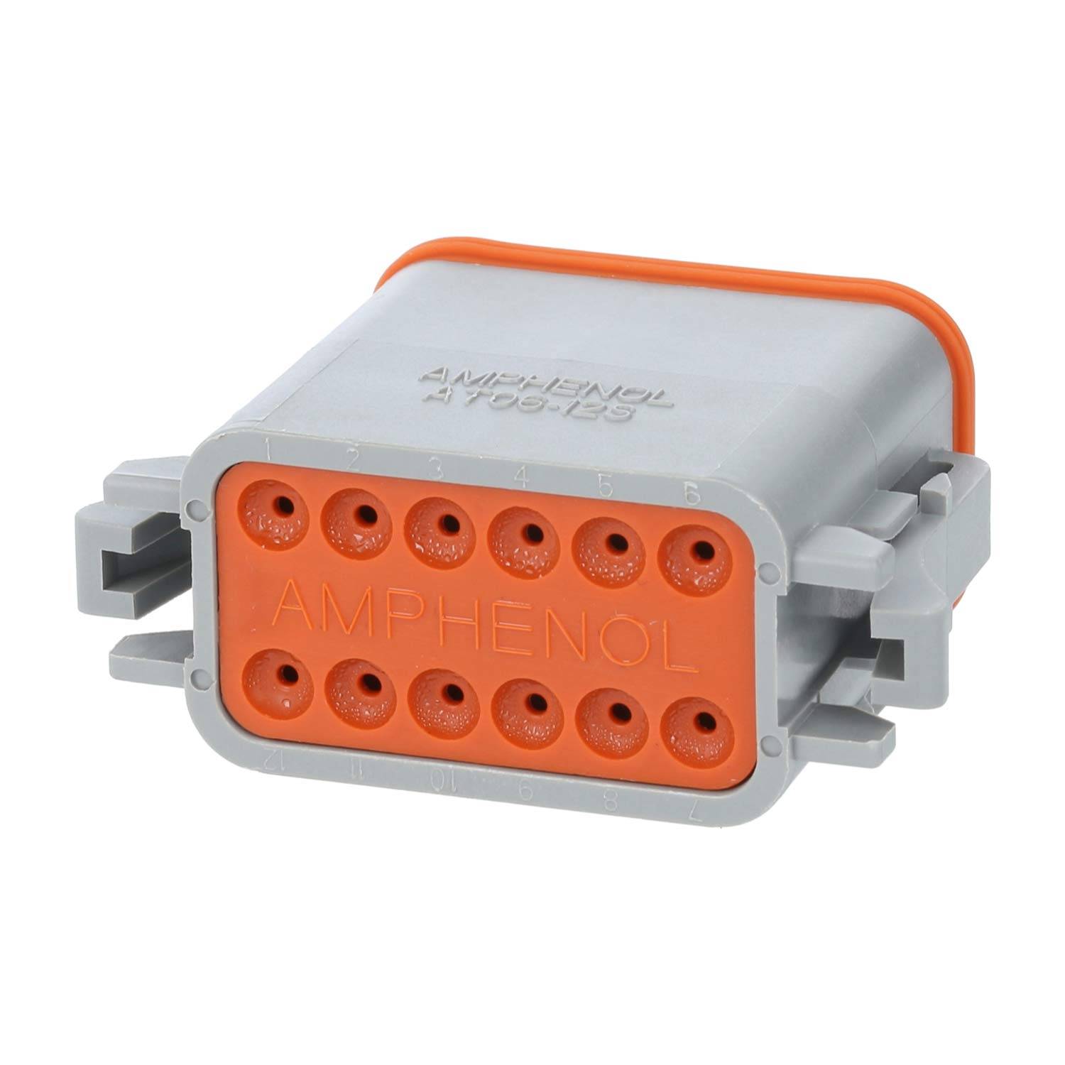 AT06-12SA Amphenol AS-12SF 103 Kabeldose AT-Serie Buchse, Kodierung A, 12-polig, Crimpanschluss Isolationsdurchmesser