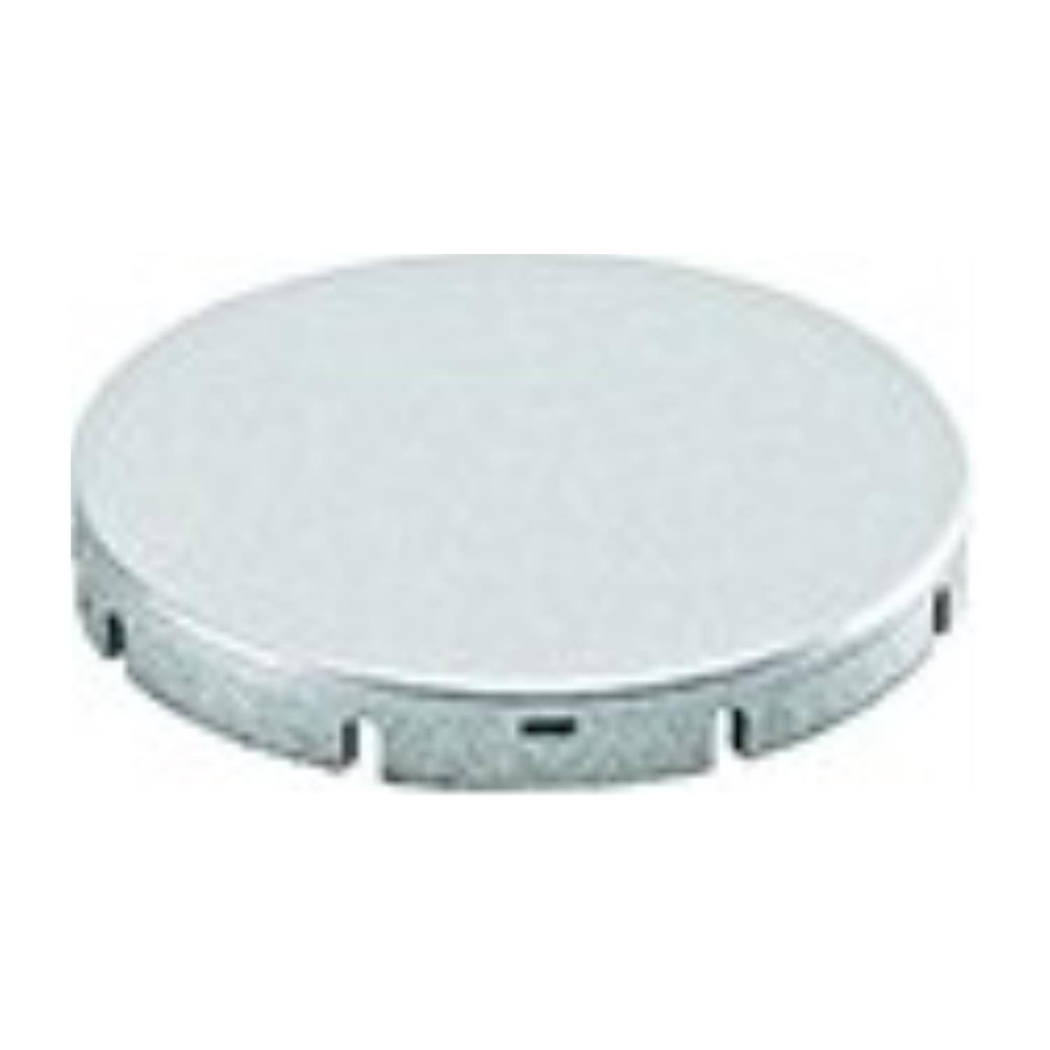 T22RRGM Georg Schlegel Tasterkappe, flach gedeckt Farbe silber Ausführung für unbeschriftete Tasten, nicht beleuchtbar