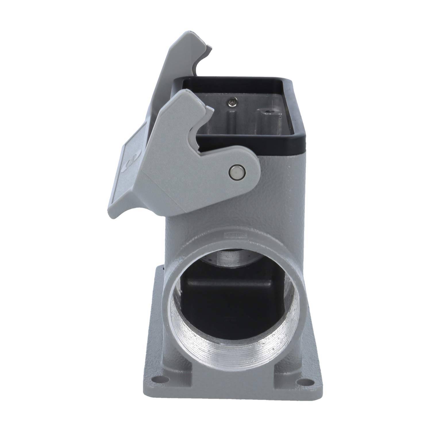 05300160281 HARTING Han 16B Sockelgehäuse hoch, 1xM40 seitlicher Kabelabgang, mit 1 Längsbügel Verschraubung M40