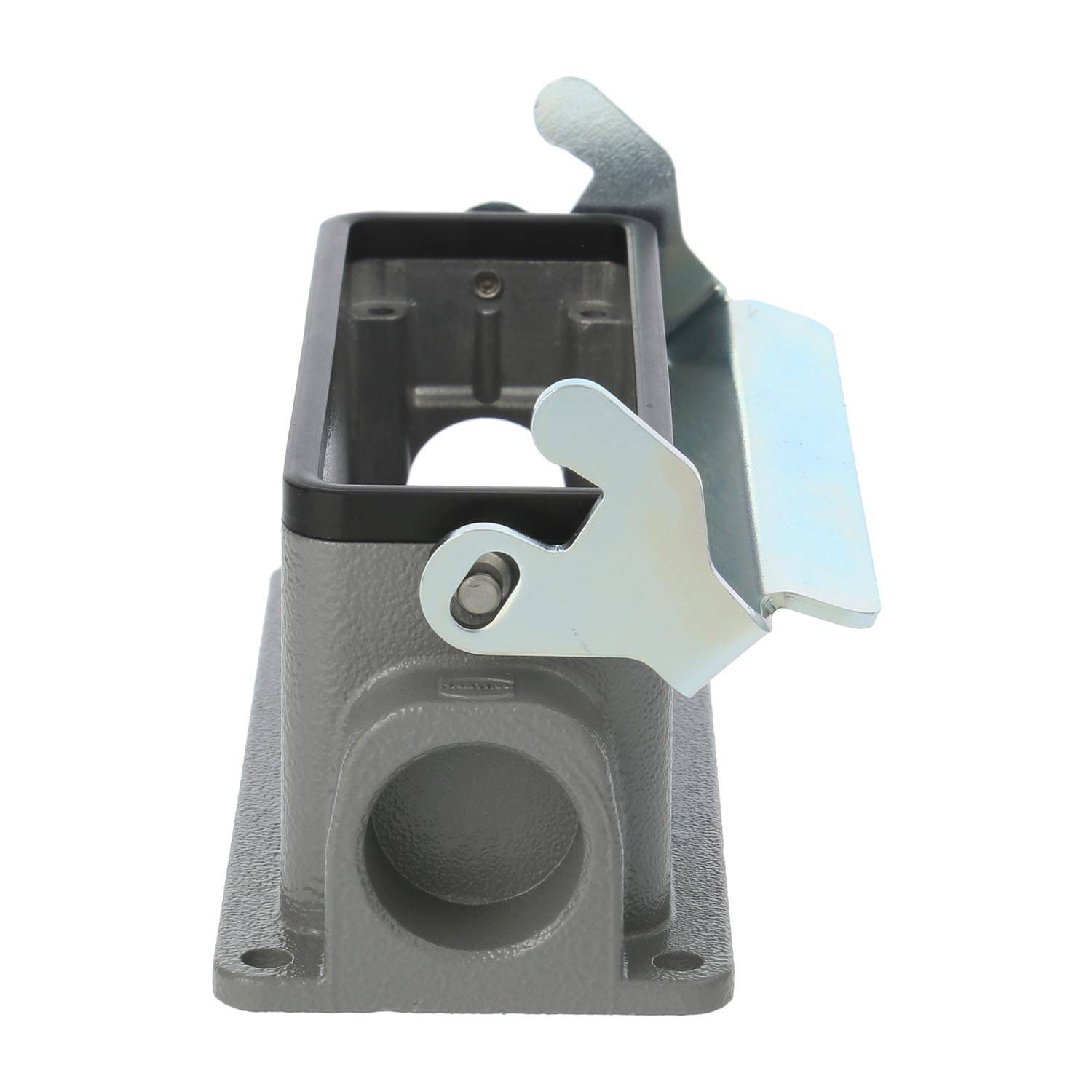 04300241251 HARTING Han 24B Sockelgehäuse niedrig, 1xM25 seitlicher Kabelabgang, mit 1 Längsbügel Verschraubung M25
