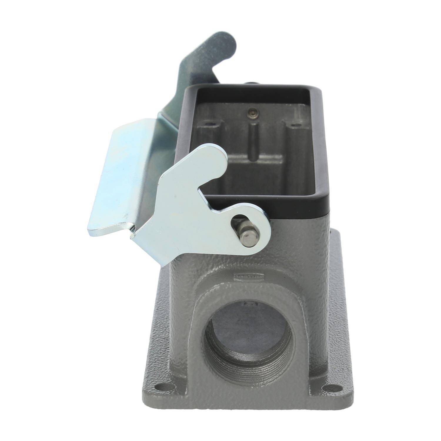 04300241251 HARTING Han 24B Sockelgehäuse niedrig, 1xM25 seitlicher Kabelabgang, mit 1 Längsbügel Verschraubung M25