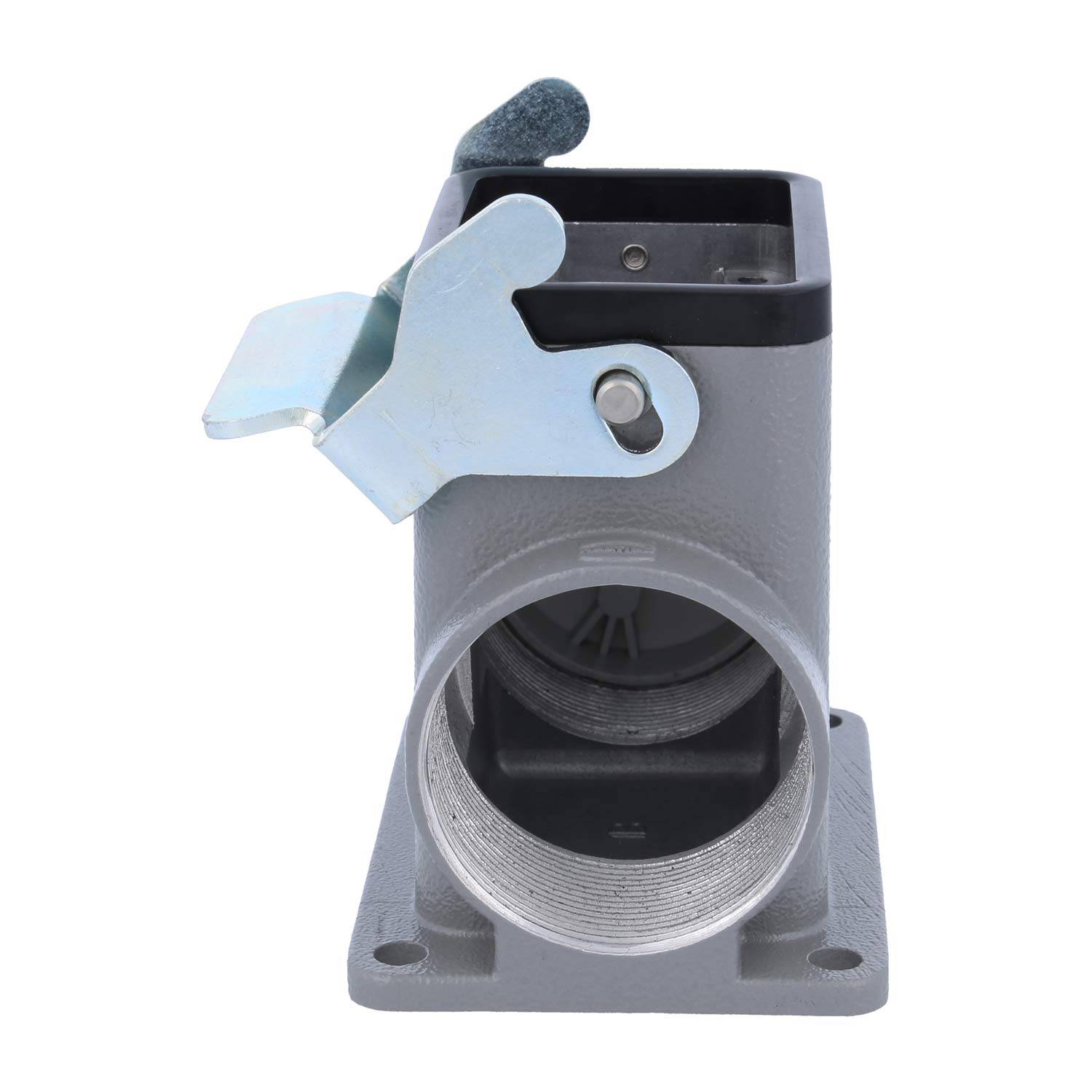 04300060271 HARTING Han 6B Sockelgehäuse hoch, 1xM40 seitlicher Kabelabgang, mit 1 Längsbügel Verschraubung M40