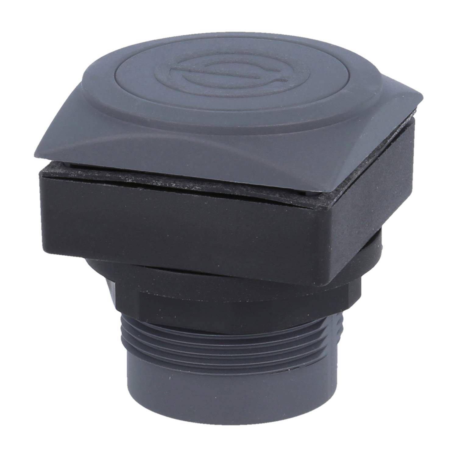 BVQRJ Georg Schlegel Blindverschluss quadratisch Montageausschnitt 26,0mm x 26,0mm - 1Stück