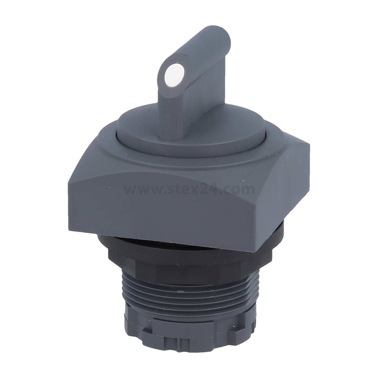 QRWC Georg Schlegel Wahlschalter links rastend, rechts tastend quadratisch, QUARTEX-R Beleuchtbar: Nein Beschriftbar: