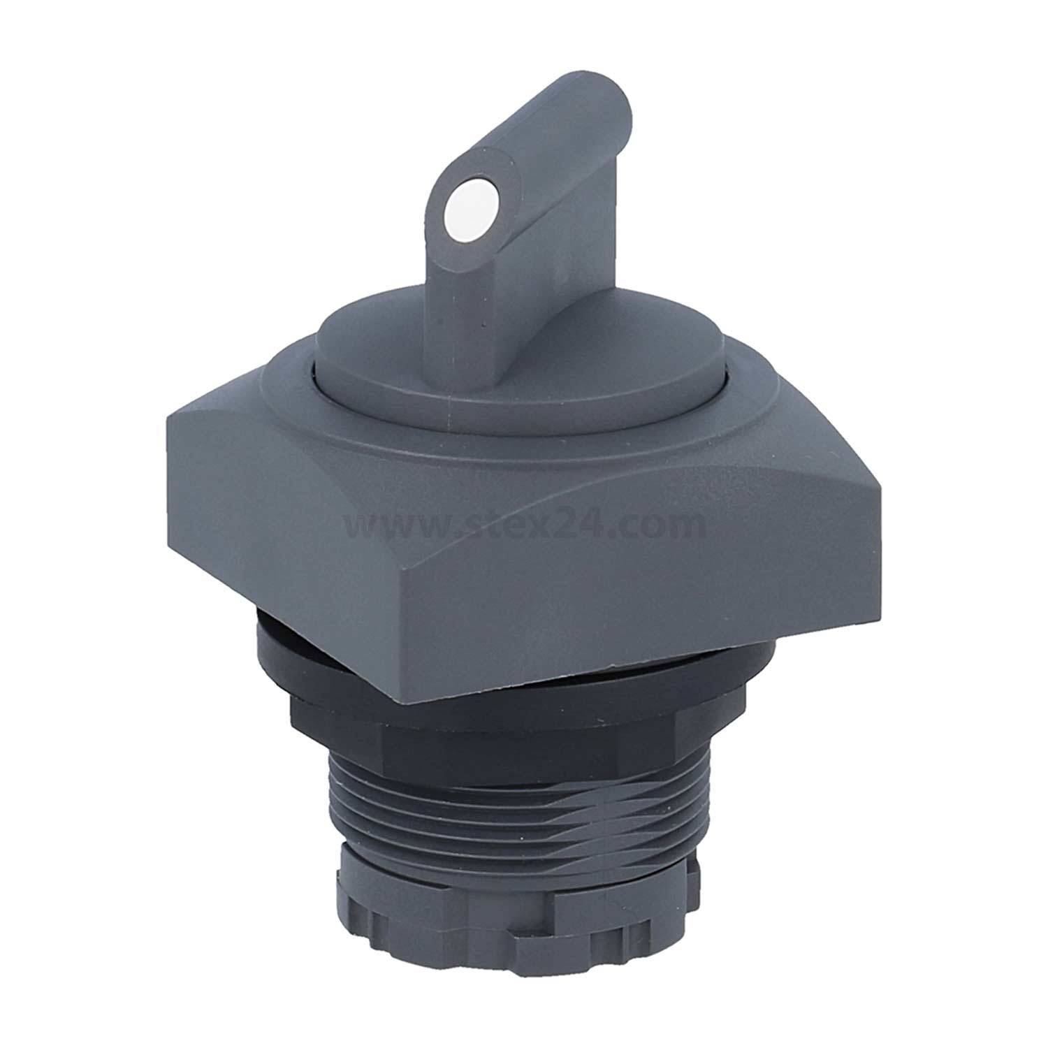 QRWB Georg Schlegel Wahlschalter rastend quadratisch, QUARTEX-R Beleuchtbar: Nein Beschriftbar: Nein - 1Stück