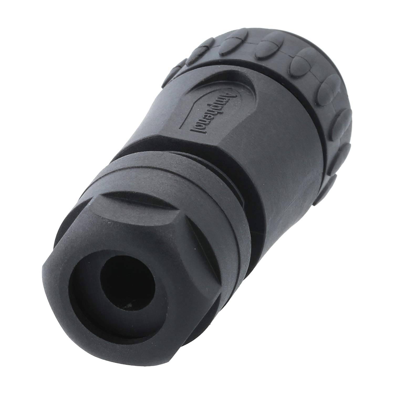 C01610H00600012 Amphenol RD24-KSG Kabelsteckverbinder gerade Stift Crimpanschluss, Polzahl 6+PE Kabelabgang gerade,