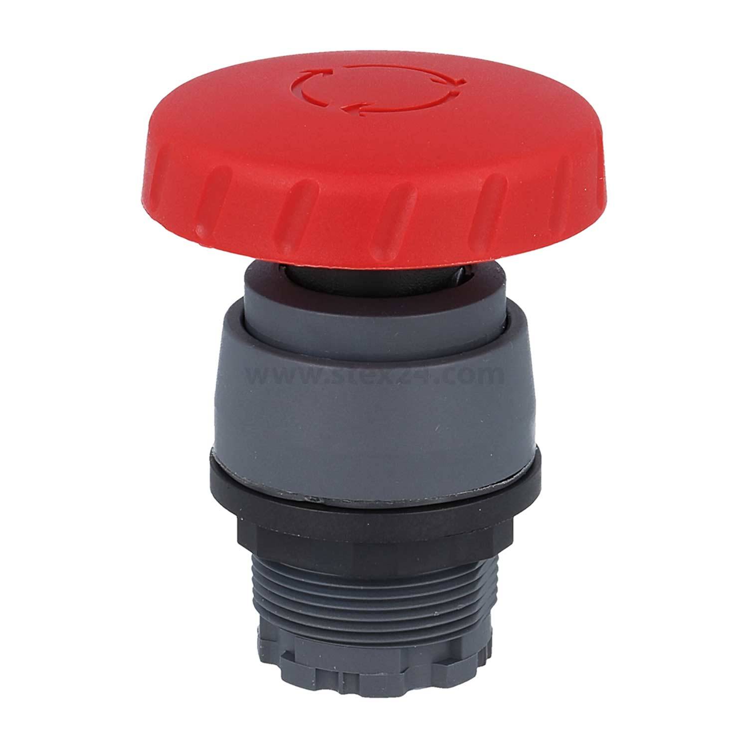 RV Georg Schlegel Pilztaster verrastend rund, RONDEX Hub 6,0mm - 1Stück