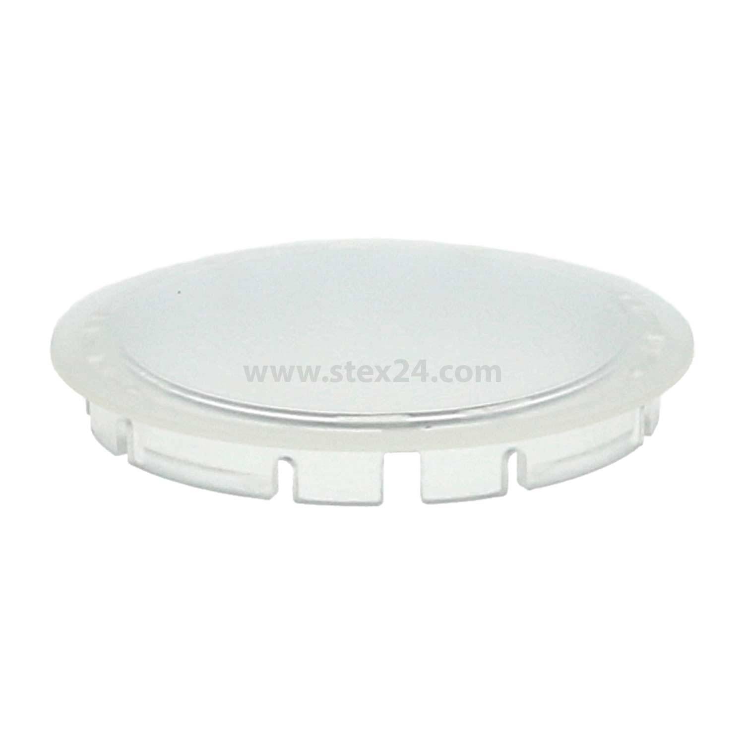 K22RRKL Georg Schlegel Kalotte, flach transparent Farbe klar Ausführung beschreib- und beleuchtbar - 1Stück