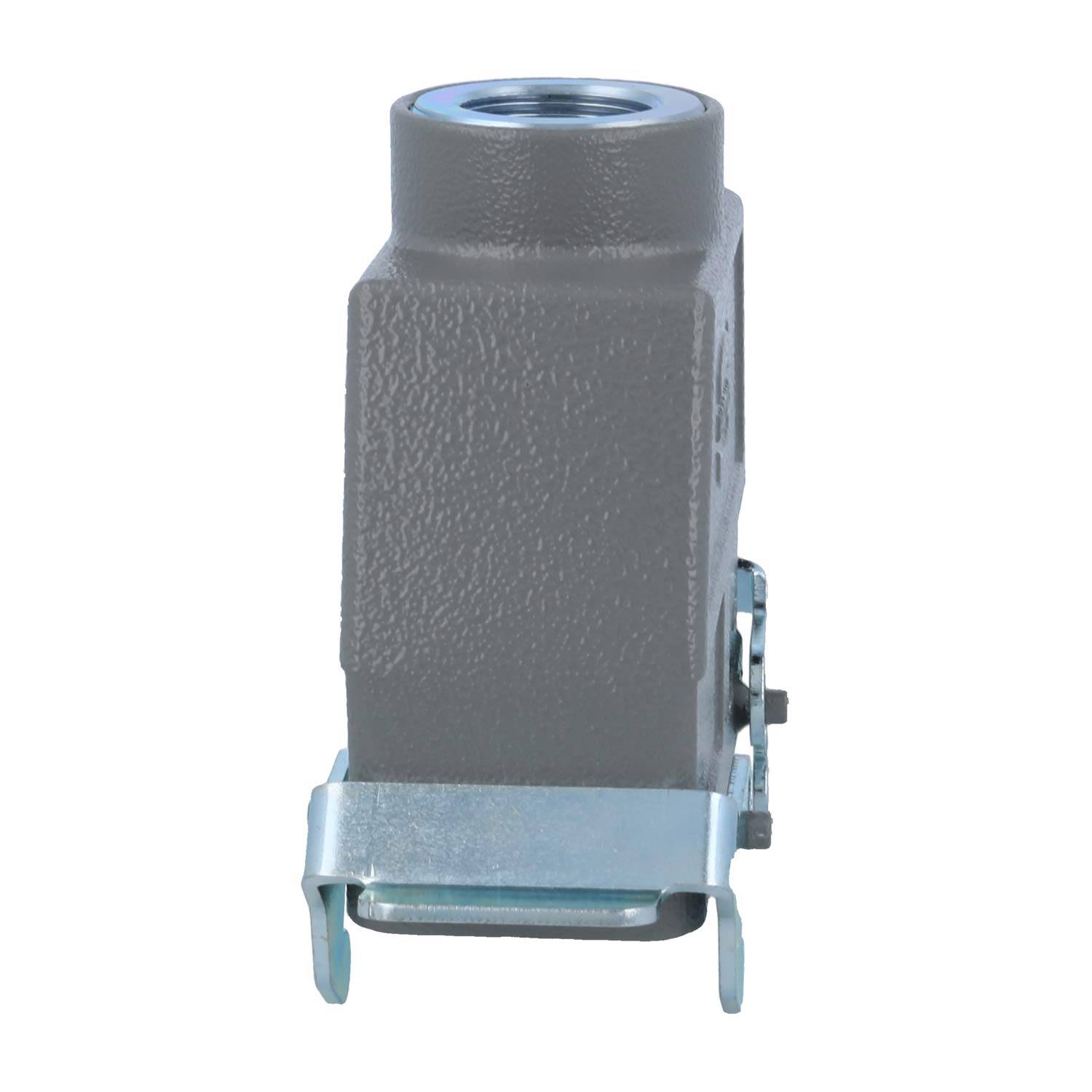 04300160462 HARTING Han 16B Tüllengehäuse hoch, 1xM25 gerader Kabelabgang, mit 2 Querbügeln Verschraubung M25