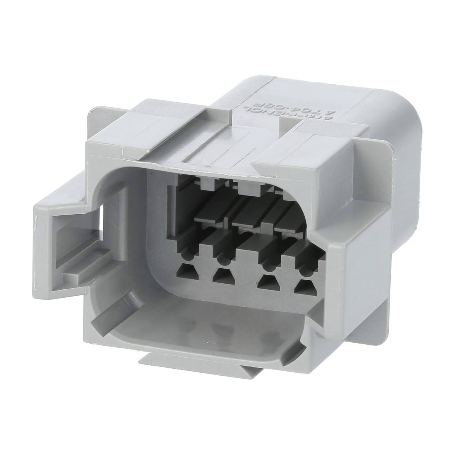 AT04-08PA Amphenol AS-8SM 101 Kabelstecker AT-Serie Stift, Kodierung A, 8-polig, Crimpanschluss Isolationsdurchmesser