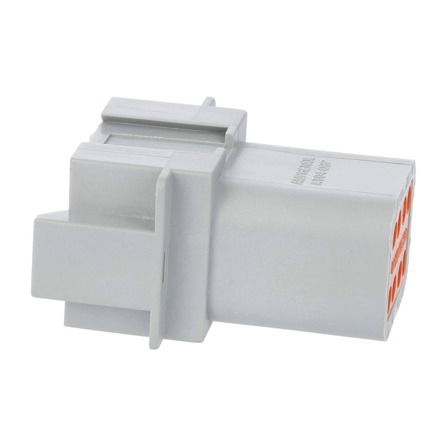 AT04-08PA Amphenol AS-8SM 101 Kabelstecker AT-Serie Stift, Kodierung A, 8-polig, Crimpanschluss Isolationsdurchmesser