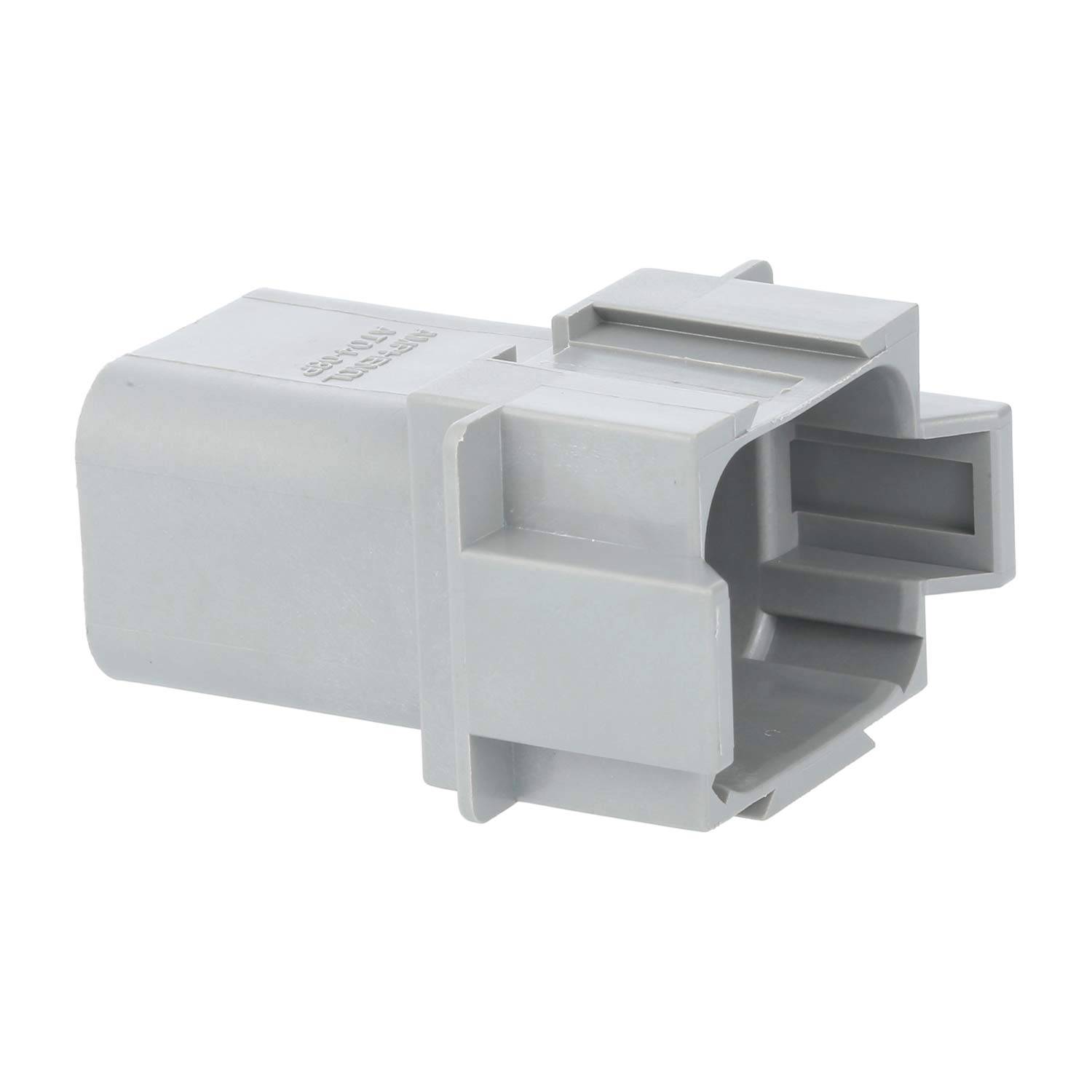 AT04-08PA Amphenol AS-8SM 101 Kabelstecker AT-Serie Stift, Kodierung A, 8-polig, Crimpanschluss Isolationsdurchmesser