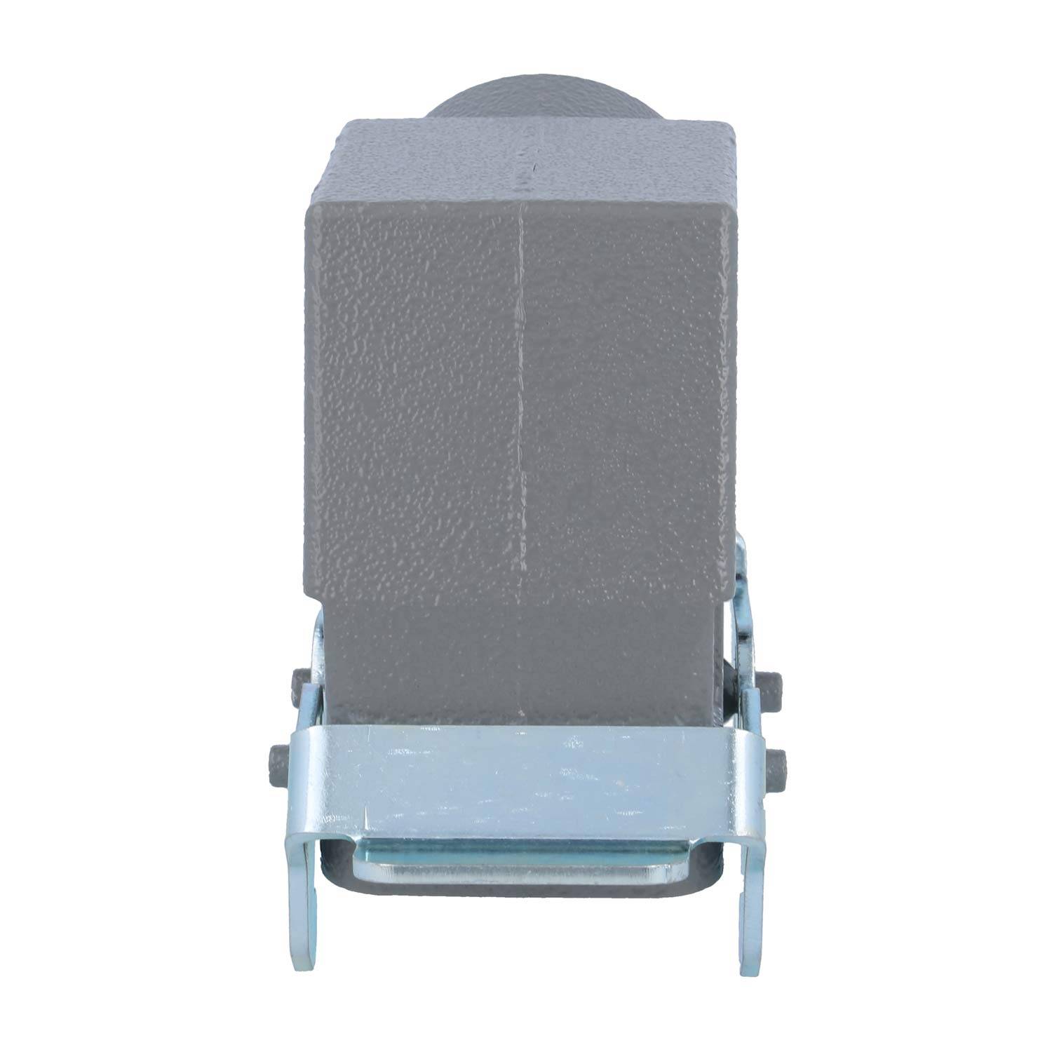 04300100565 HARTING Han 10B Tüllengehäuse hoch, 1xM25 seitlicher Kabelabgang, mit 2 Querbügeln Verschraubung M25