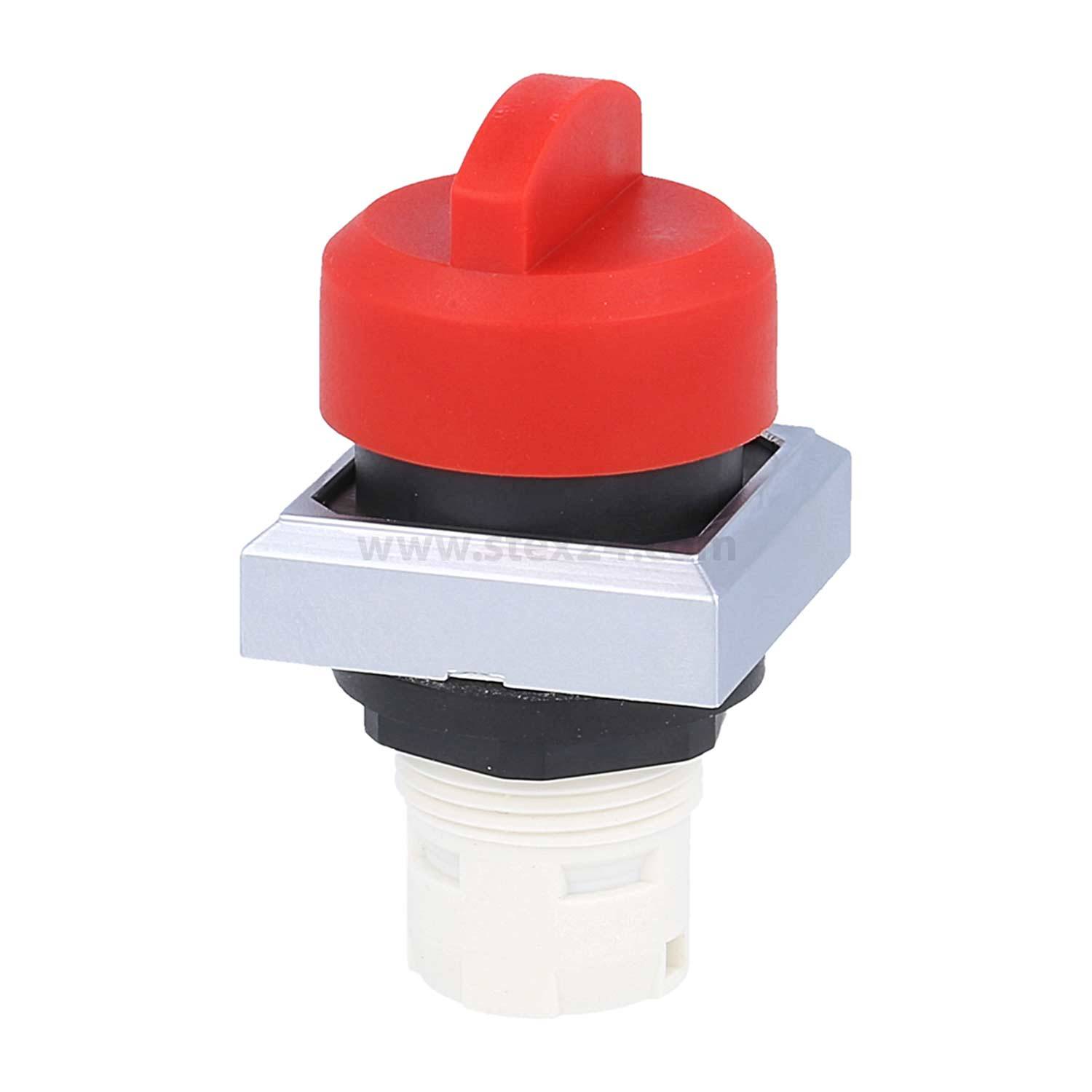 OKTVM Georg Schlegel Knebeltaste quadratisch, OKTRON Hub 3,0mm - 1Stück