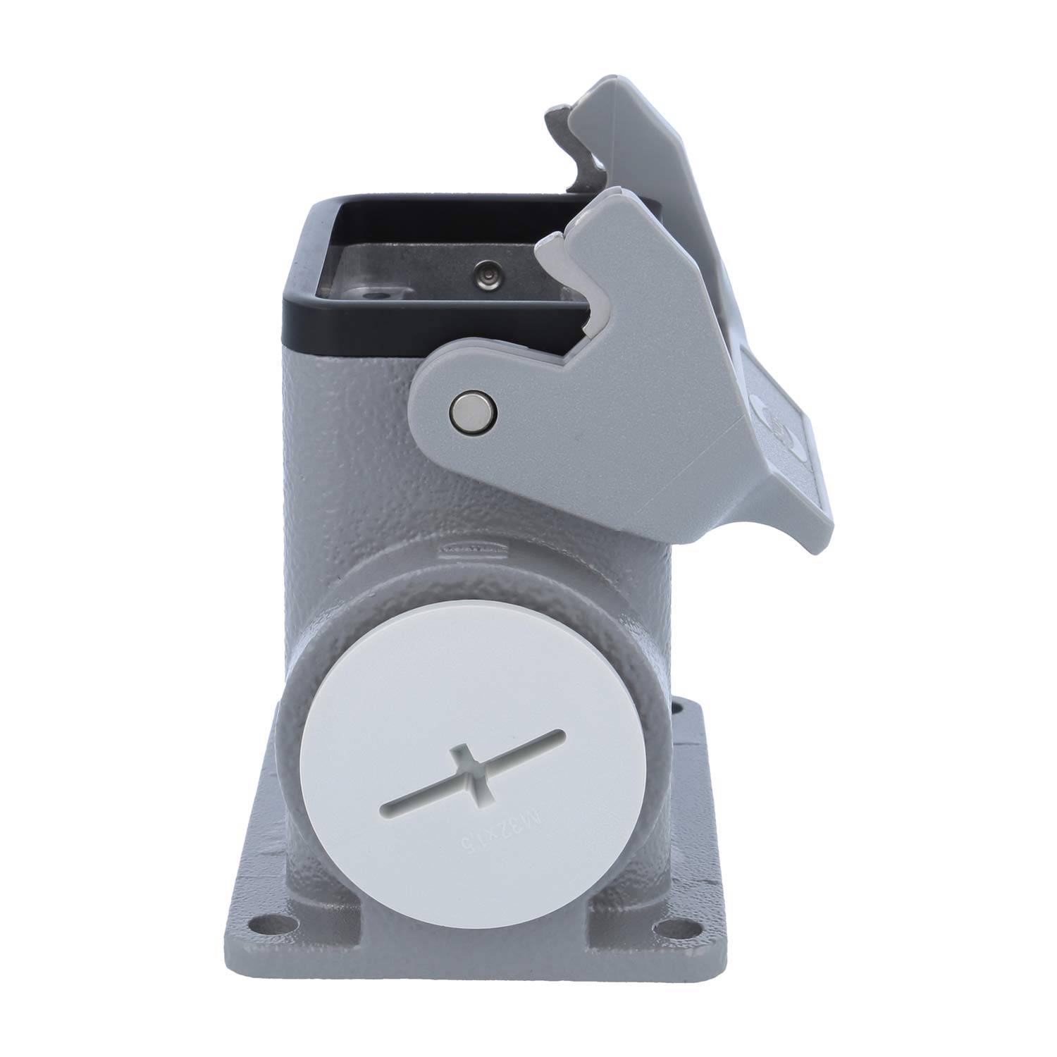 05300060270 HARTING Han 6B Sockelgehäuse hoch, 1xM32 seitlicher Kabelabgang, mit 1 Längsbügel Verschraubung M32