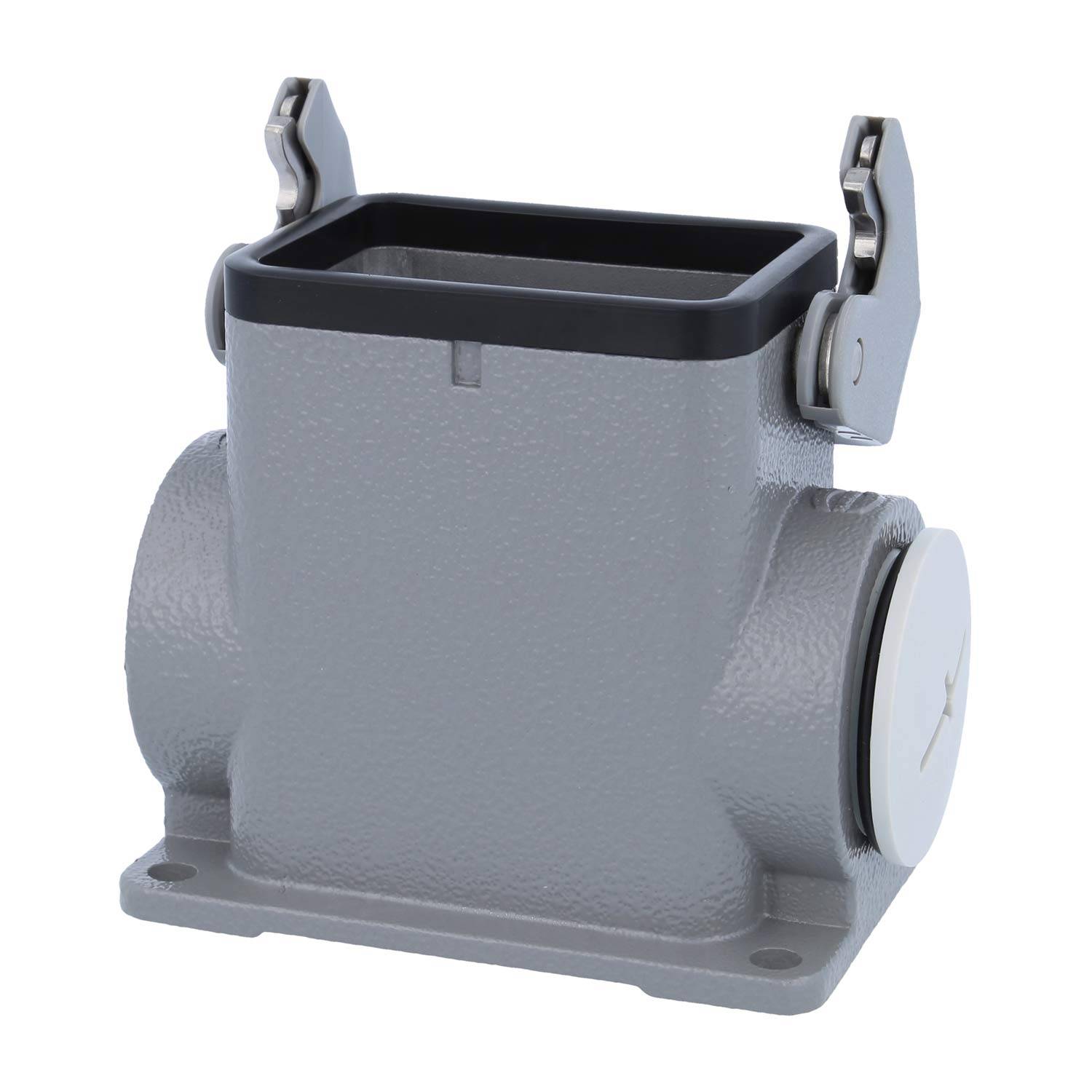 05300060270 HARTING Han 6B Sockelgehäuse hoch, 1xM32 seitlicher Kabelabgang, mit 1 Längsbügel Verschraubung M32