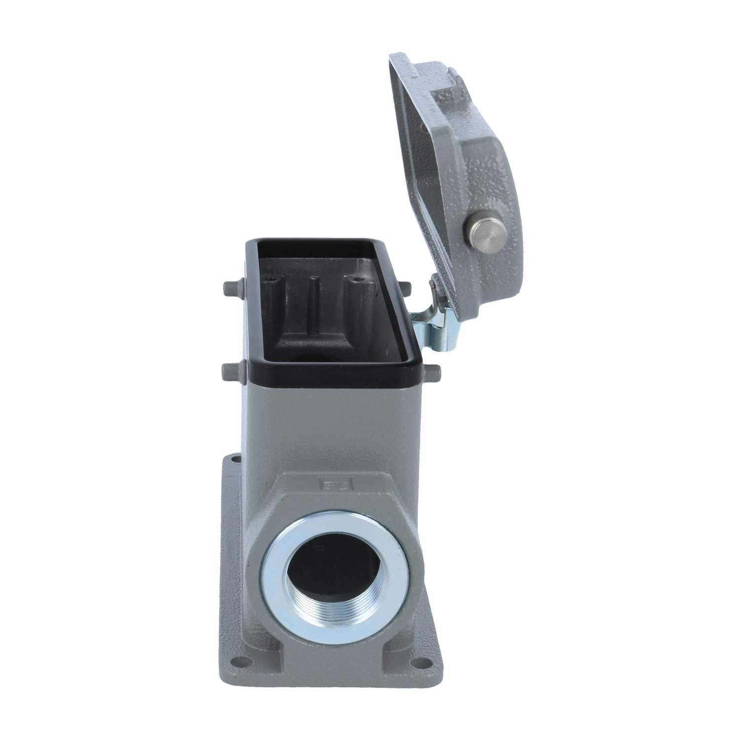 05300242274 HARTING Han 24B Sockelgehäuse hoch, 1xM25 seitlicher Kabelabgang, für 2 Bügel (am Oberteil) mit Schutzkappe