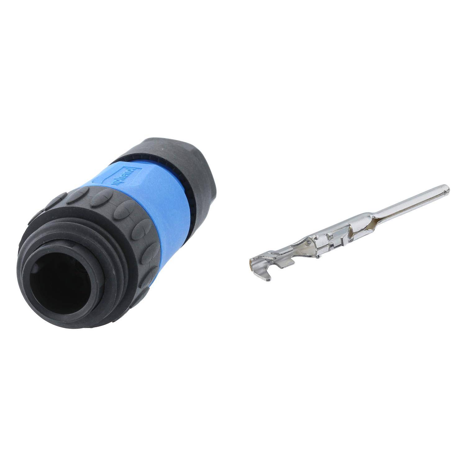 C01610H10641120K Amphenol SET-RD24-KSG Kabelsteckverbinder, inkl. Kontakte gerade Stift Crimpanschluss, Polzahl 6+PE