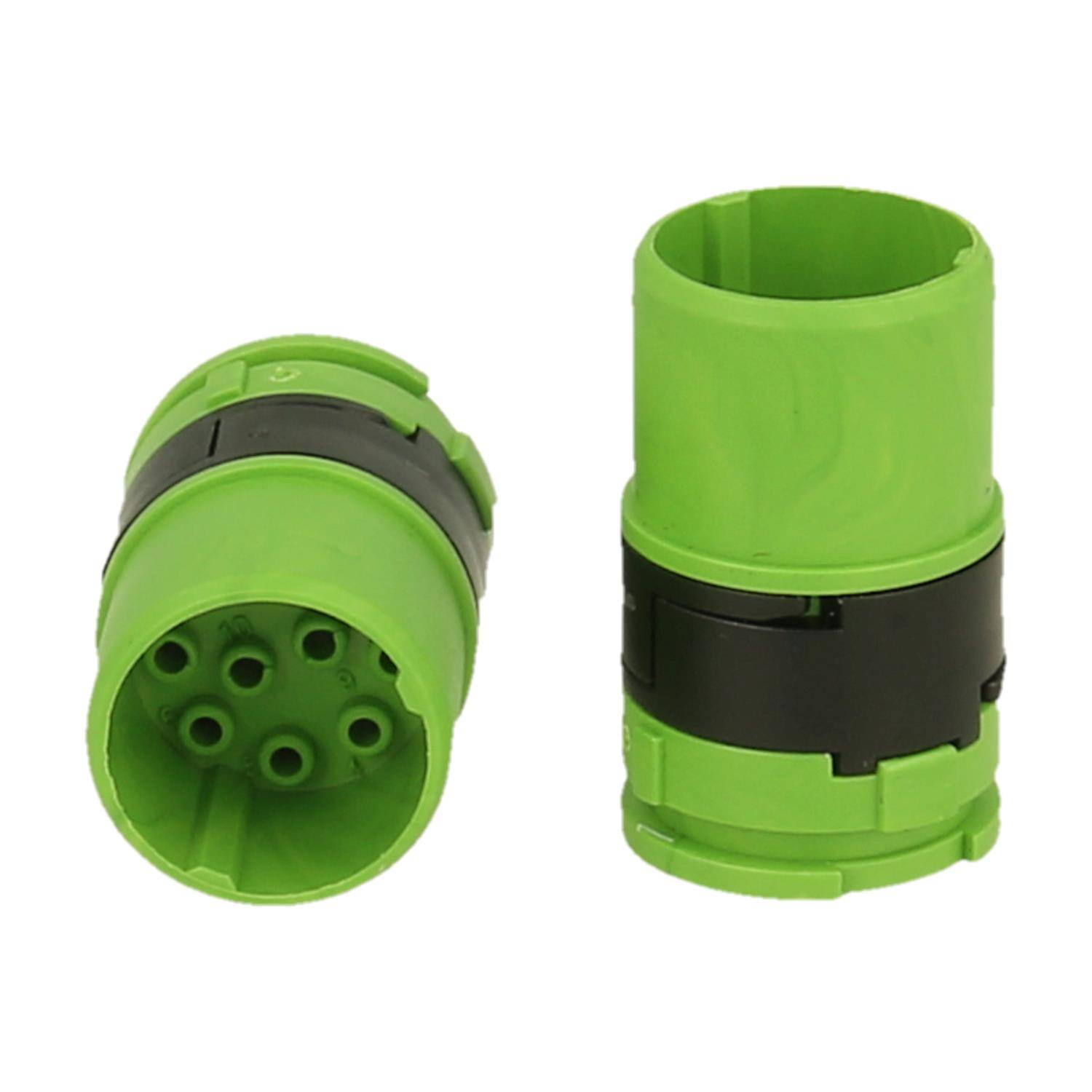 7053910101 HUMMEL M16 Crimp-Kontakteinsatz Stift Crimpanschluss, Polzahl 10-polig 160V, 8A, Farbe DESINA grün - 1Stück