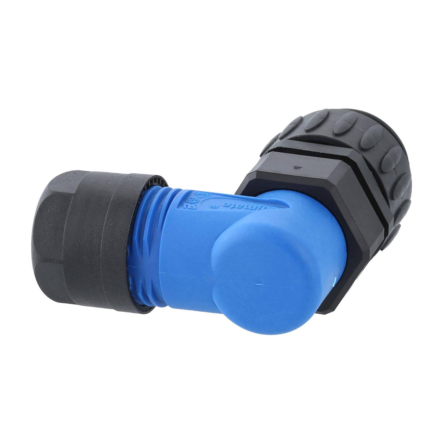 C01610K00600010 Amphenol RD24-KSW Kabelsteckverbinder gewinkelt Stift Crimpanschluss, Polzahl 6+PE Kabelabgang