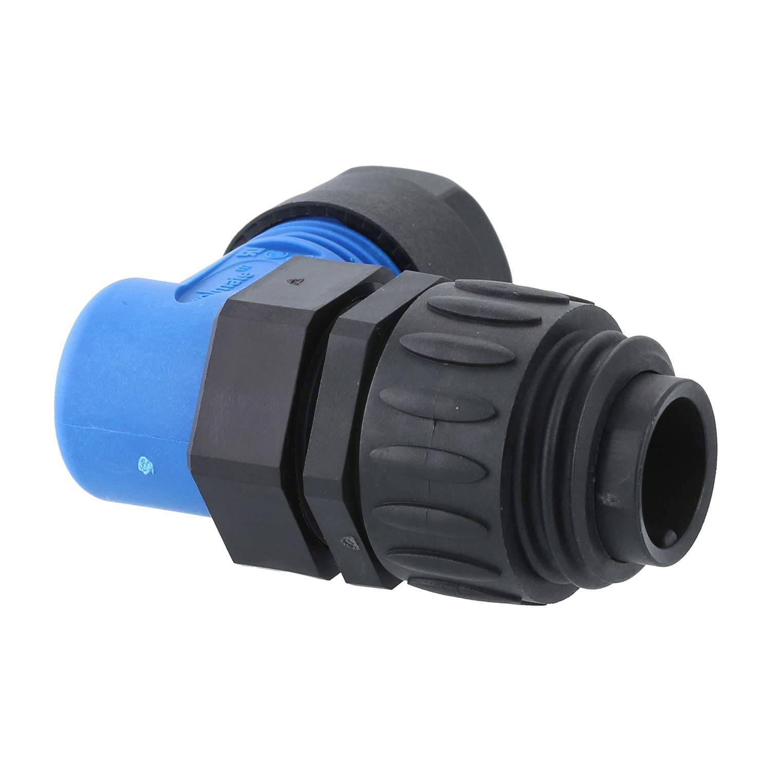 C01610K00600010 Amphenol RD24-KSW Kabelsteckverbinder gewinkelt Stift Crimpanschluss, Polzahl 6+PE Kabelabgang