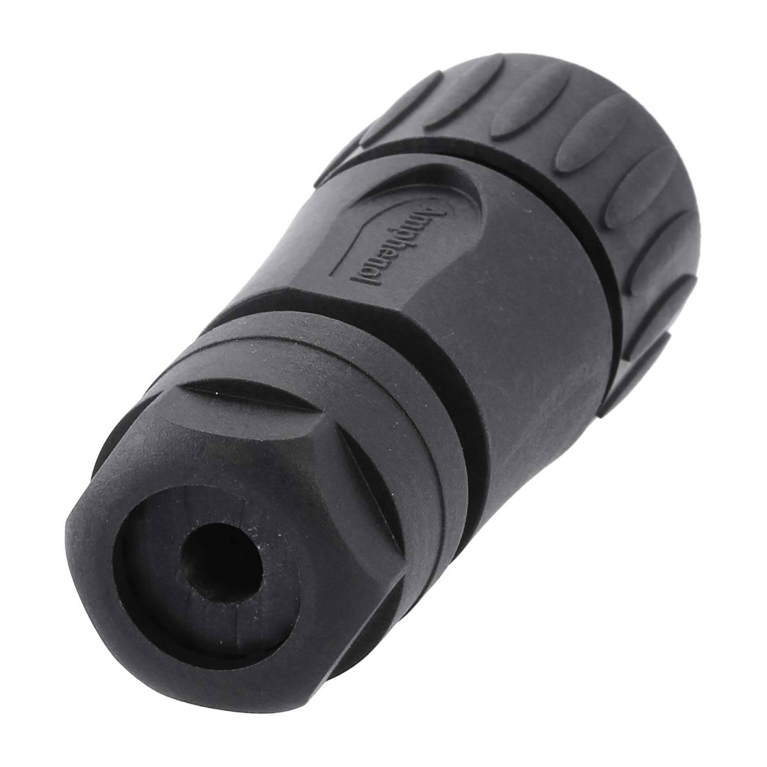 C01630D00611012 Amphenol RD24-KBG Kabelsteckverbinder, inkl. Zugentlastung gerade Buchse Lötanschluss, Polzahl 6+PE