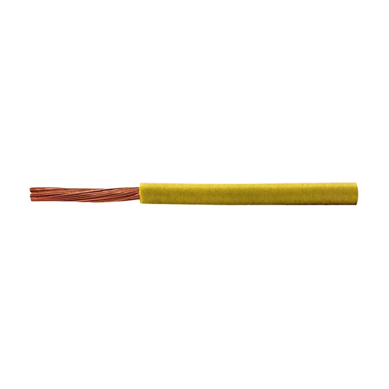 29217 HELU KABEL (H)07V-K - (X07V-K) 1X16mm² YE (gelb) Einzelader PVC gelb AD 8,1mm Nennspannung Uo/U 450V/750V -