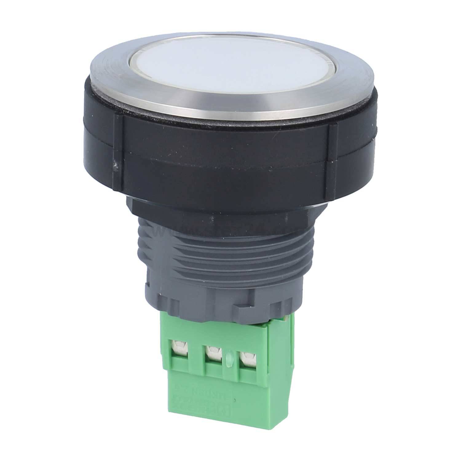 KRJVAL_230R_G Georg Schlegel LED-Meldeleuchte 2-farbig, für 230V beleuchtbar, rund, KOMBITAST-R-JUWEL Schraubanschluss,