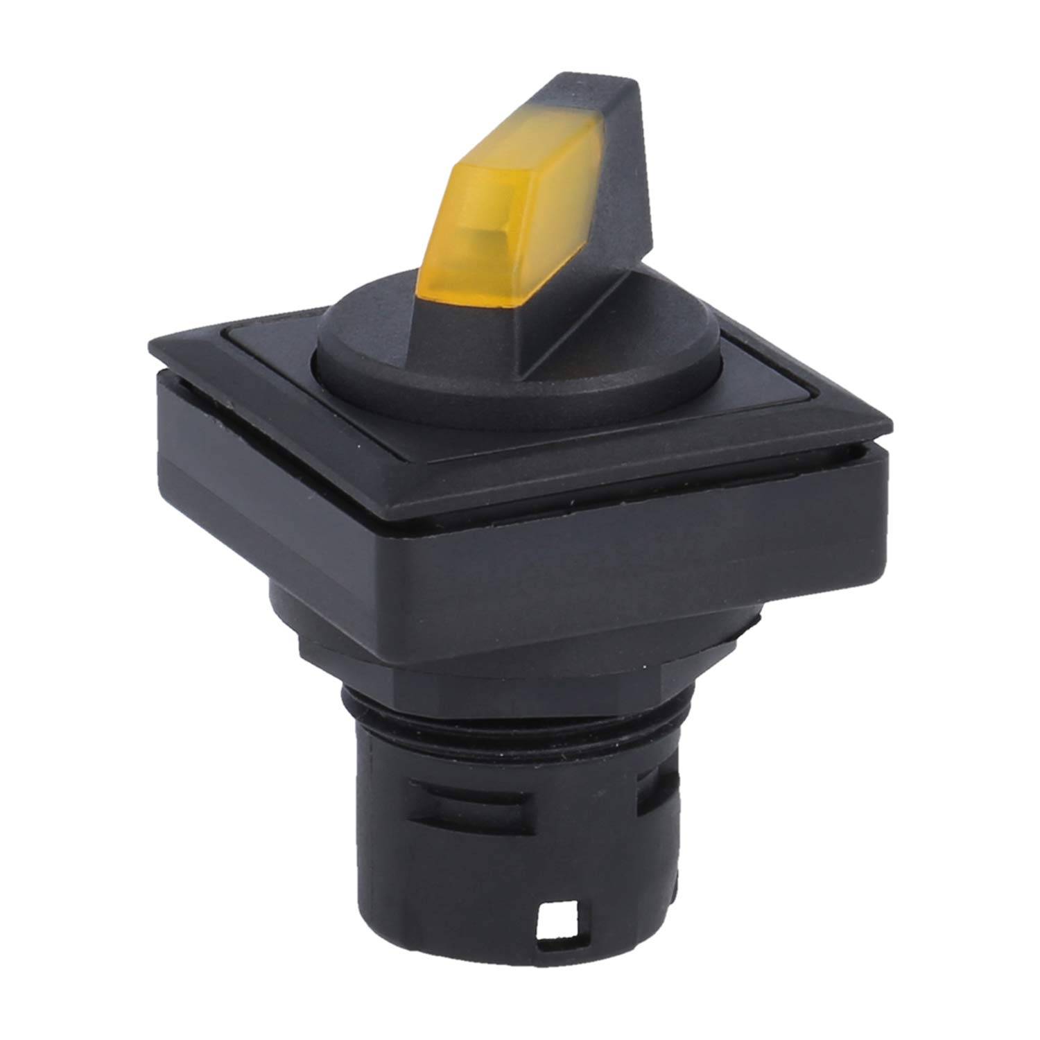 OKJWAL_GB Georg Schlegel Leucht-Wahlschalter rastend beleuchtbar, quadratisch, OKTRON-JUWEL Beleuchtbar: Ja