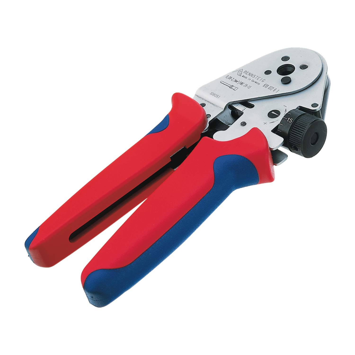 7000900907 HUMMEL 4-Kerb Crimpzange inkl. Positionshülsen für M23 Profinet / M23 Hybrid Rundsteckverbinder HUMMEL für