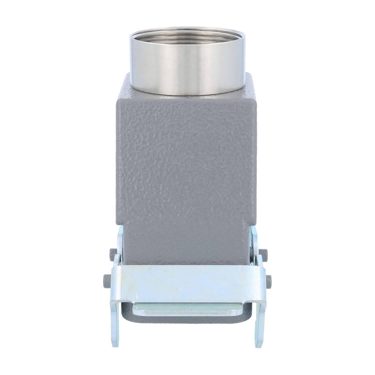 04300100433 HARTING Han 10B Tüllengehäuse hoch, 1xPG29 gerader Kabelabgang, mit 2 Querbügeln Verschraubung PG29