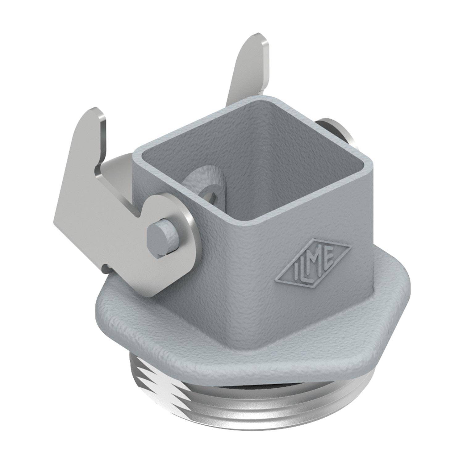 MKAXX IF I.L.M.E. Ilme CK-21.21 Einschraubgehäuse gerade mit 1 Bügel 1 Sicherheitsbügel Metall verstärkt - 10Stück