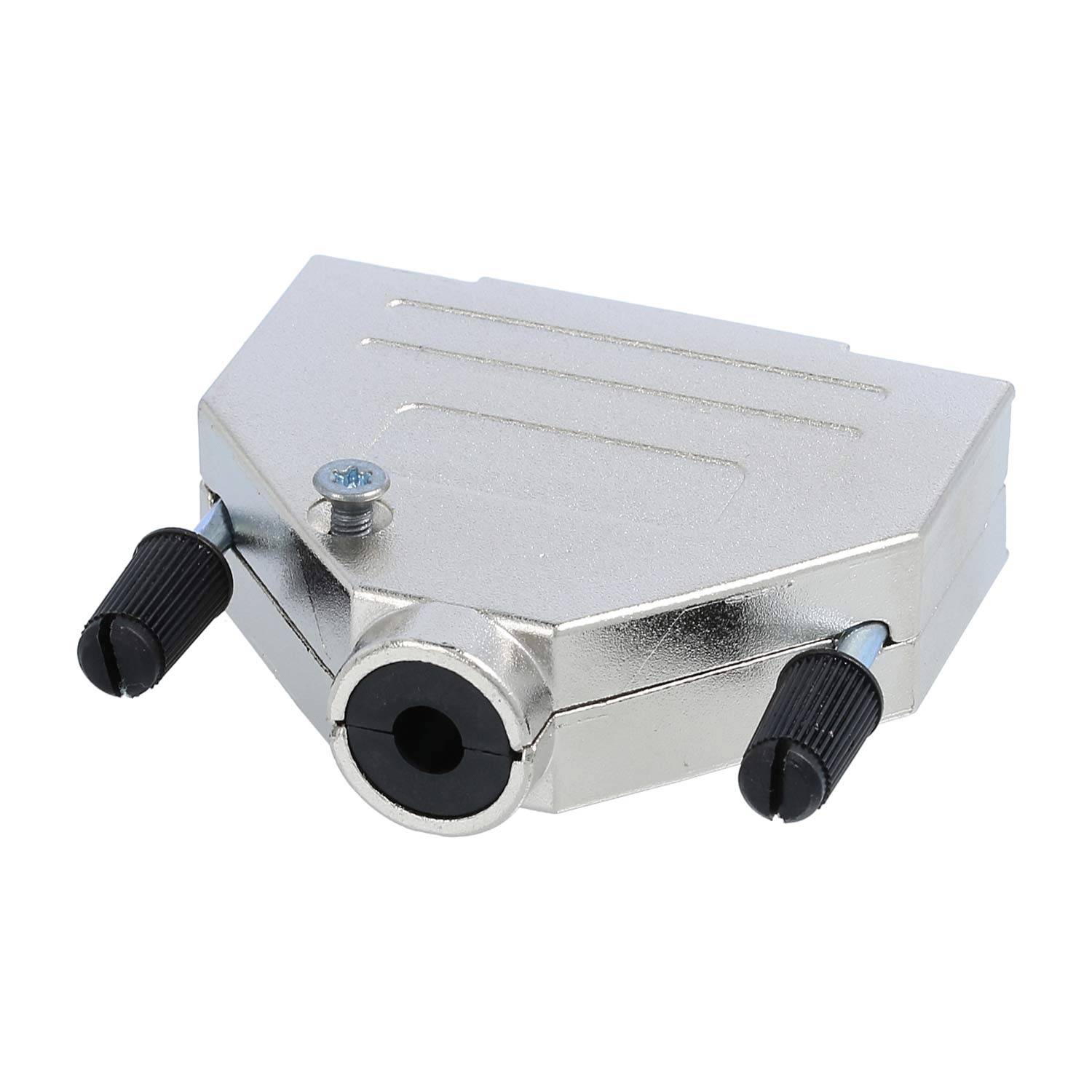 Ein Metall-Objektivadapter mit zwei verstellbaren Knöpfen zum Anbringen von fotografischem oder Videoequipment.