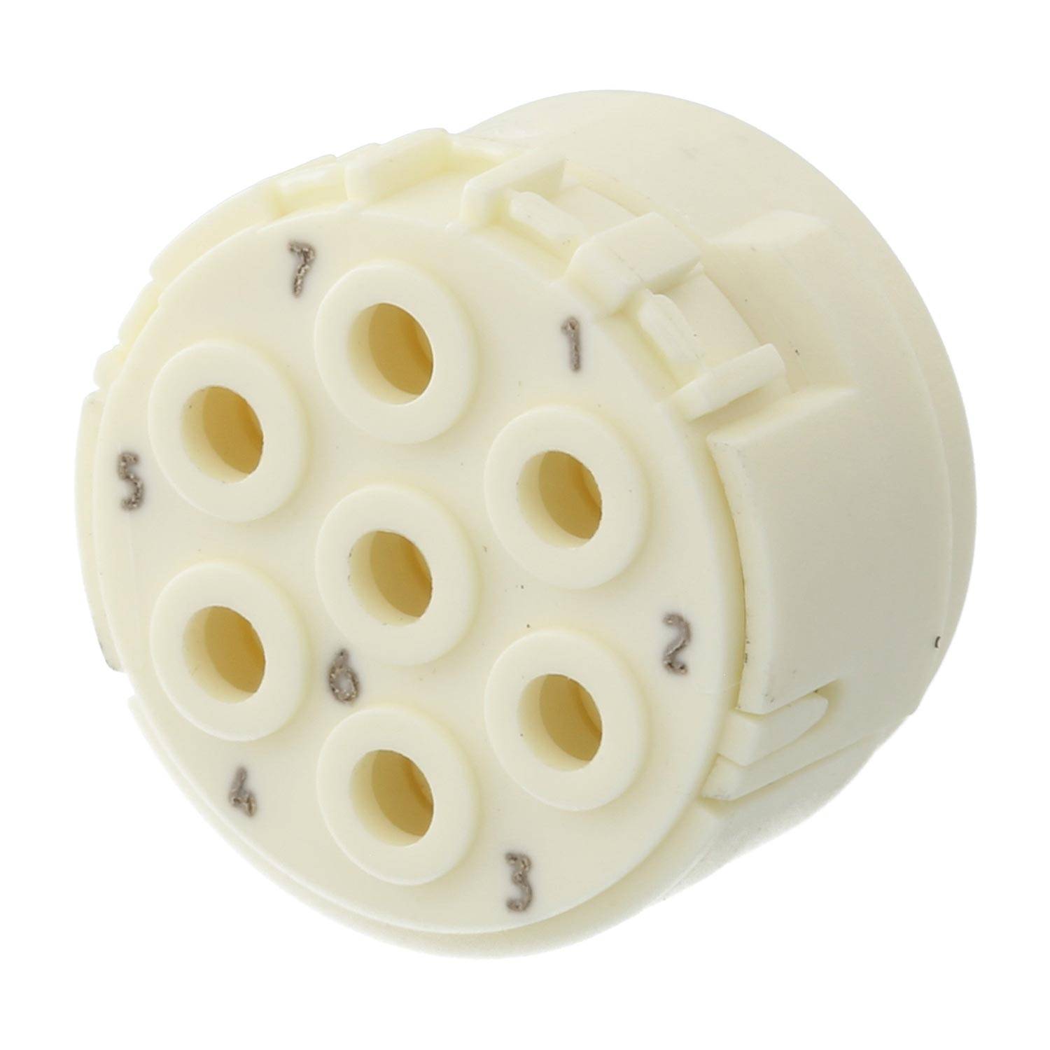 7003907101 HUMMEL M23 Signal Crimp-Kontakteinsatz Stift Crimpanschluss, Polzahl 7-polig 300V, 20A, Farbe weiß - 1Stück