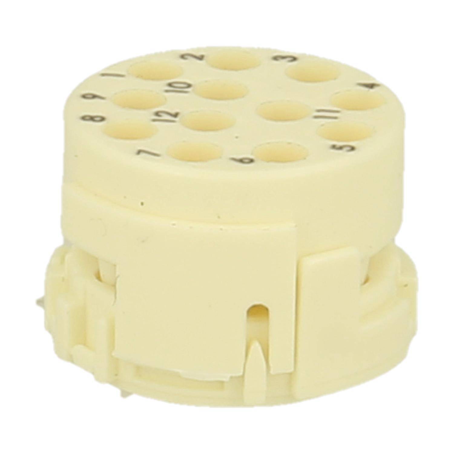 7004912101 HUMMEL M23 Signal Crimp-Kontakteinsatz Stift Crimpanschluss, Polzahl 12-polig 200V, 8A, Farbe weiß - 1Stück
