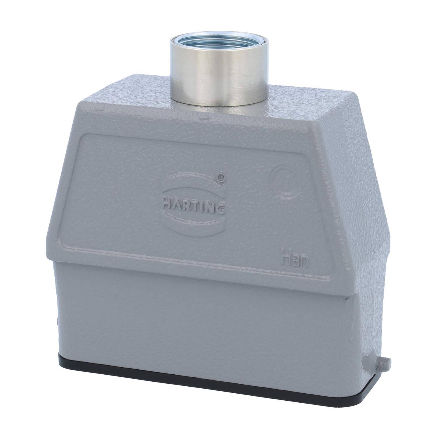 05200160461 HARTING Han 16A Tüllengehäuse hoch, 1xM20 gerader Kabelabgang, für 1 Bügel (am Unterteil) Verschraubung M20