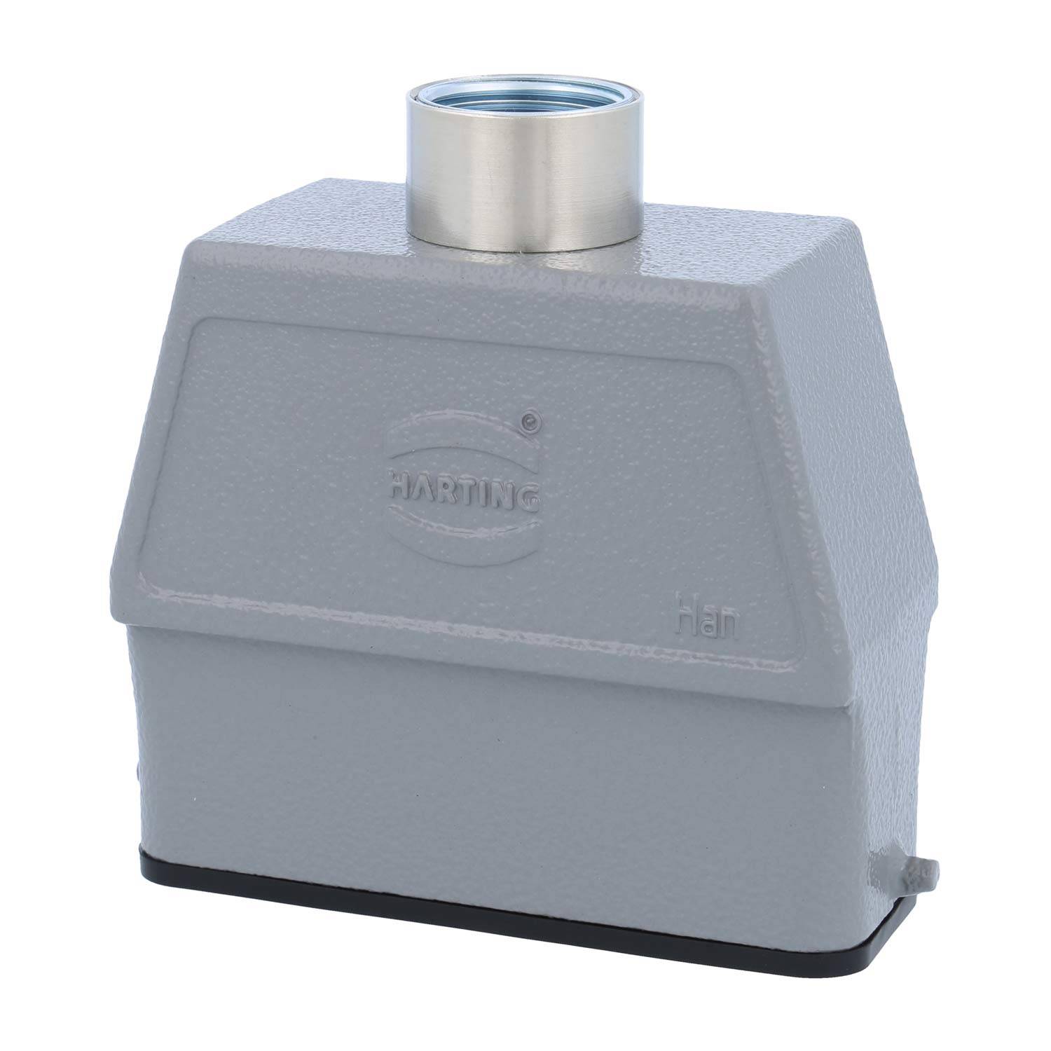 05200160461 HARTING Han 16A Tüllengehäuse hoch, 1xM20 gerader Kabelabgang, für 1 Bügel (am Unterteil) Verschraubung M20